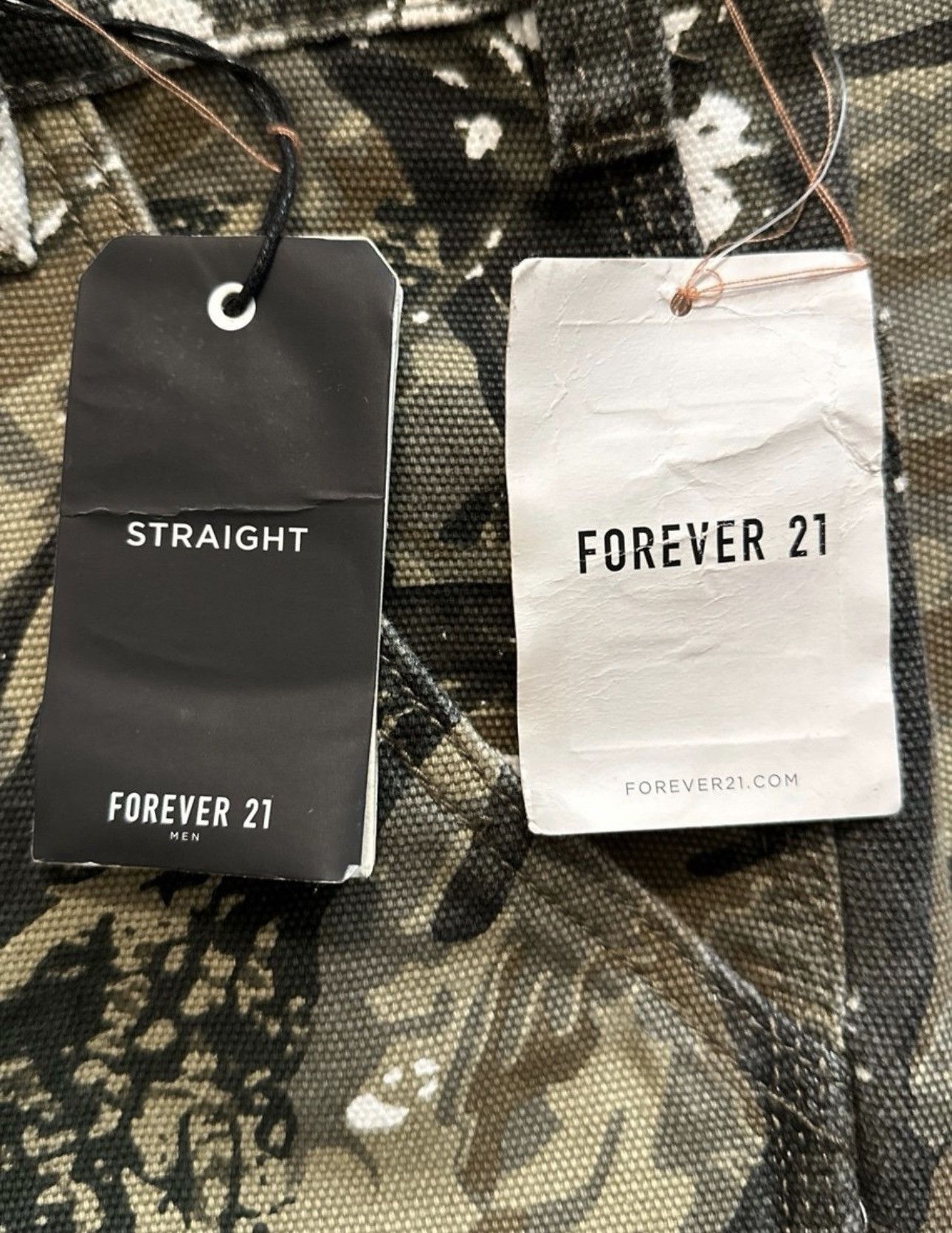 Forever 21 Forever 21 Mens Camoflauge Carpenter Jeans Size US 29 - 6 Thumbnail