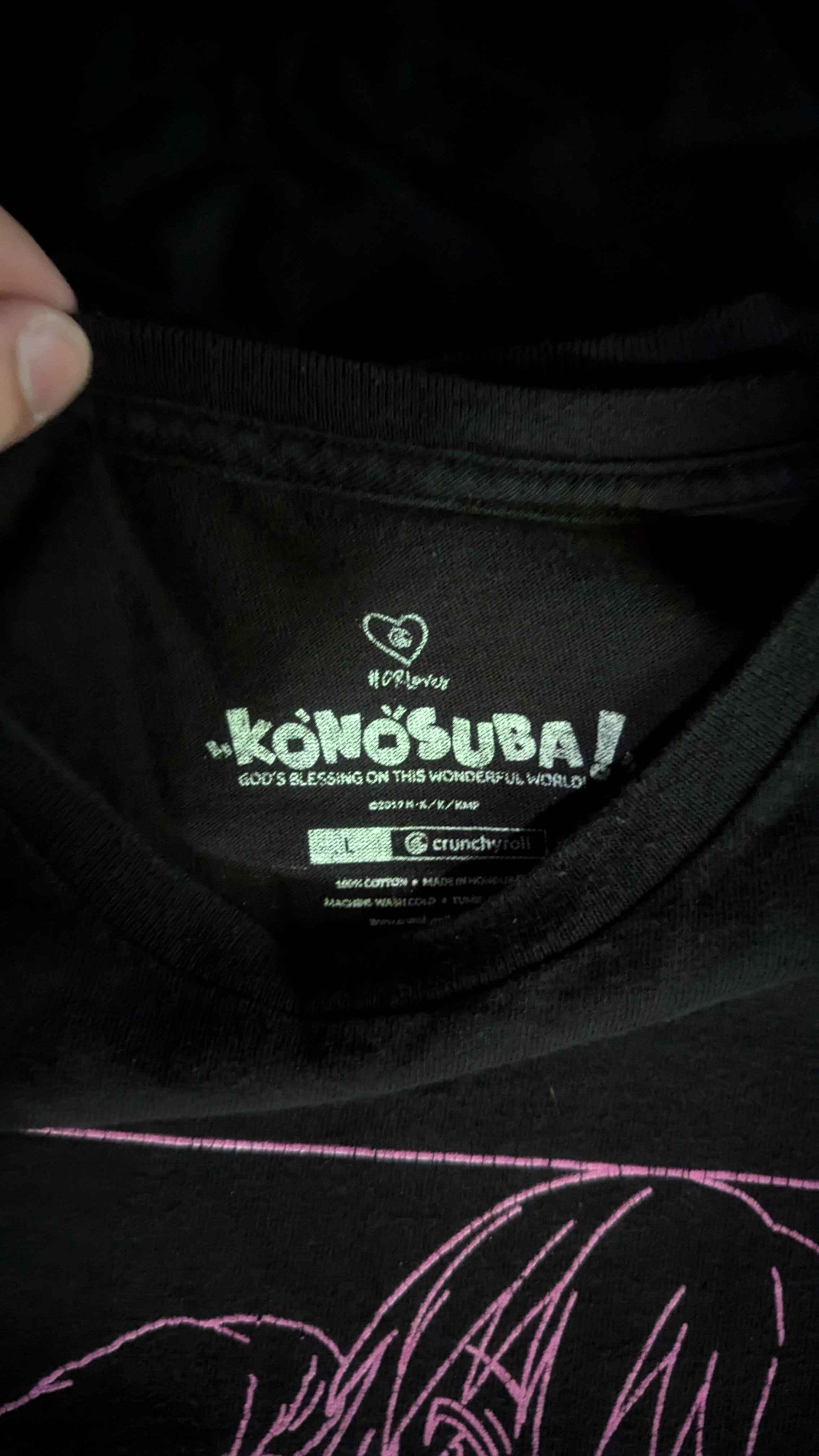 Japanese Brand Konosuba Megumin Anime Shirt Size US L / EU 52-54 / 3 - 2 Thumbnail