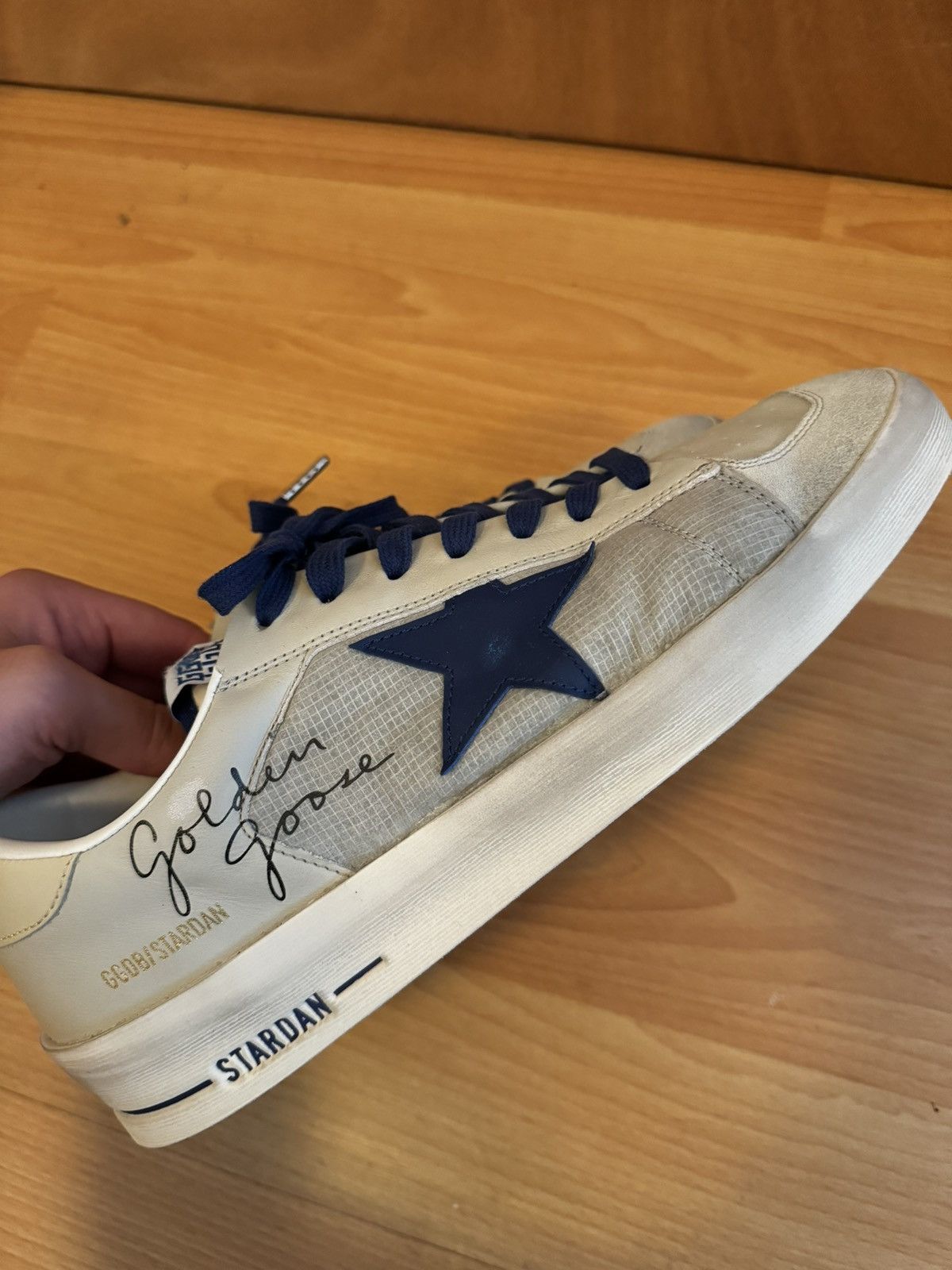 Golden Goose Golden Goose Stardan Size US 11 / EU 44 - 9 Thumbnail