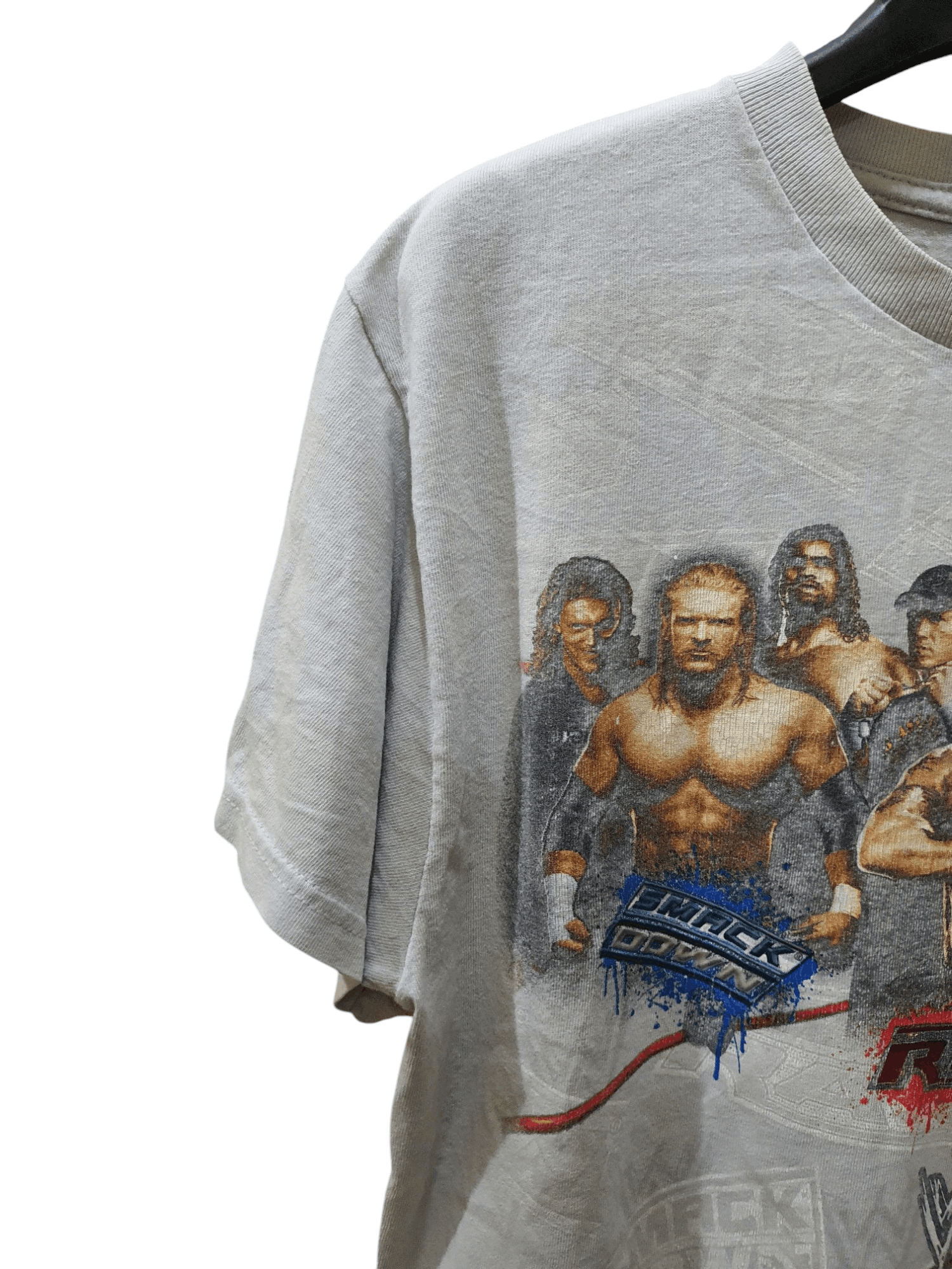 Vintage Vintage 2008 WWE Hybrid Smackdown vs Raw graphic T-shirt Size US L / EU 52-54 / 3 - 5 Thumbnail