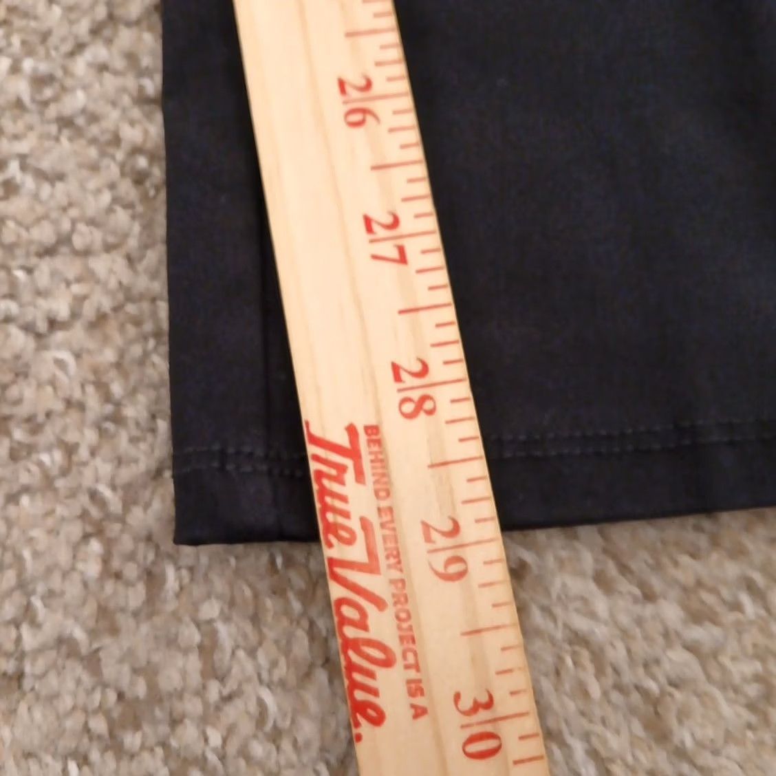 Vintage 89th & Madison Jegging Pants Womens Size 0 Black Pockets Straight Leg 27x29 Mid Rise Nylon Rayon Spandex Size 25" / US 0 / IT 36 - 6 Thumbnail