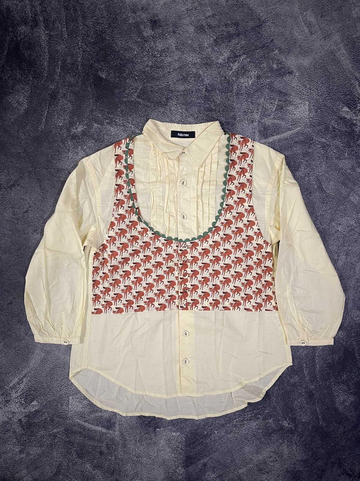 Ne-Net Ne Net By Issey Miyake X Biscuit shirts Size M / US 6-8 / IT 42-44 - 1 Thumbnail