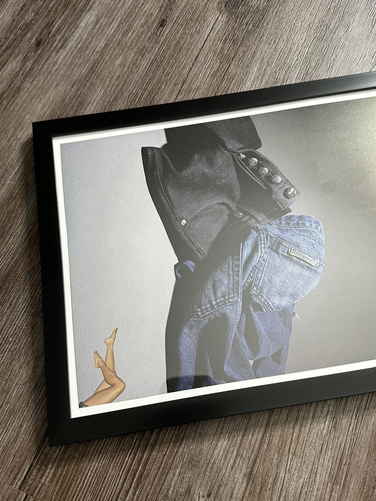 Chrome Hearts 🖤Chrome Hearts🖤 Denim 9x12 Framed Poster Size ONE SIZE - 5 Thumbnail