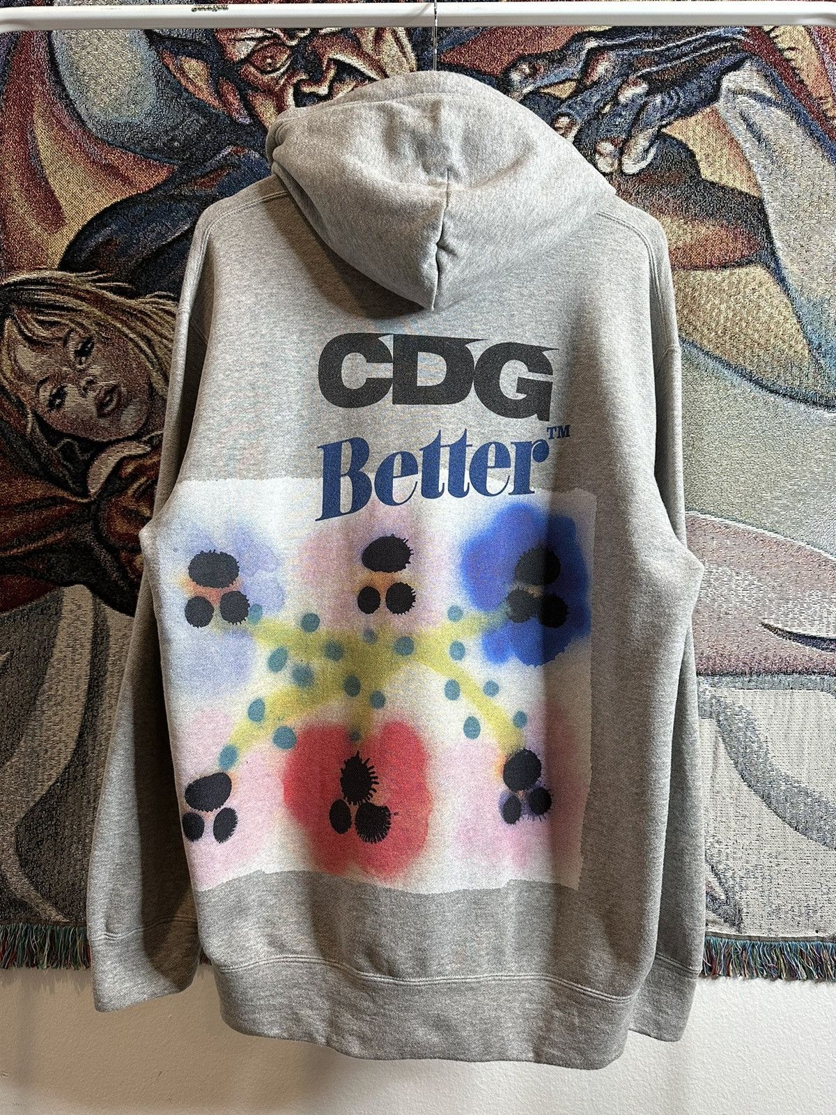 Comme des Garcons 💎CDG💎 x Better AD 2020 Back Logo Hoodie | Grailed