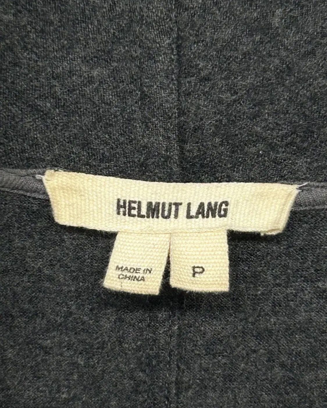 Helmut Lang Helmut Lang Asymmetric Wool Wrap Cardigan Size S / US 4 / IT 40 - 5 Thumbnail
