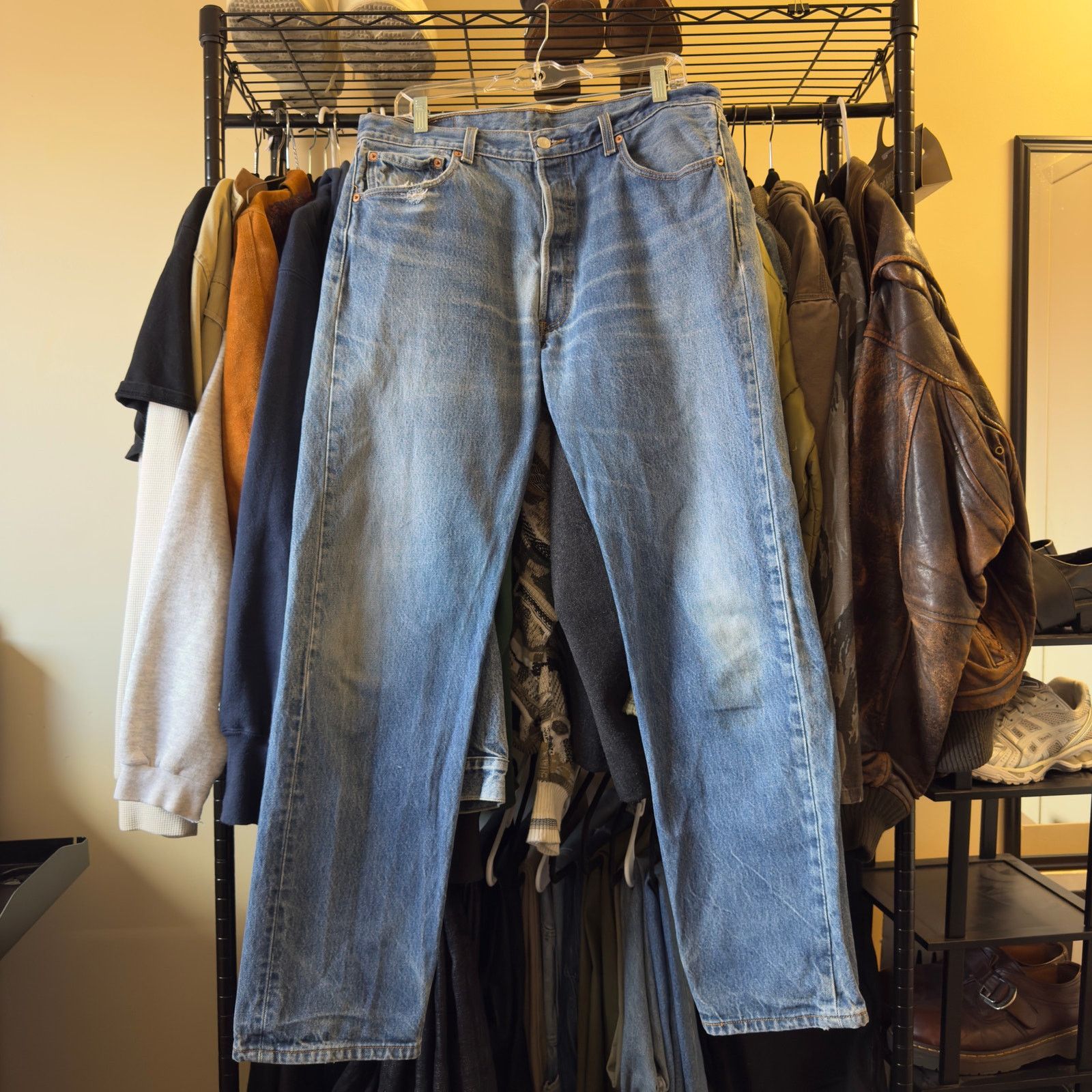 Levi's Levis 501 XX shrink to fit y2k Jeans 34 x 32 Size US 34 / EU 50 - 1 Thumbnail