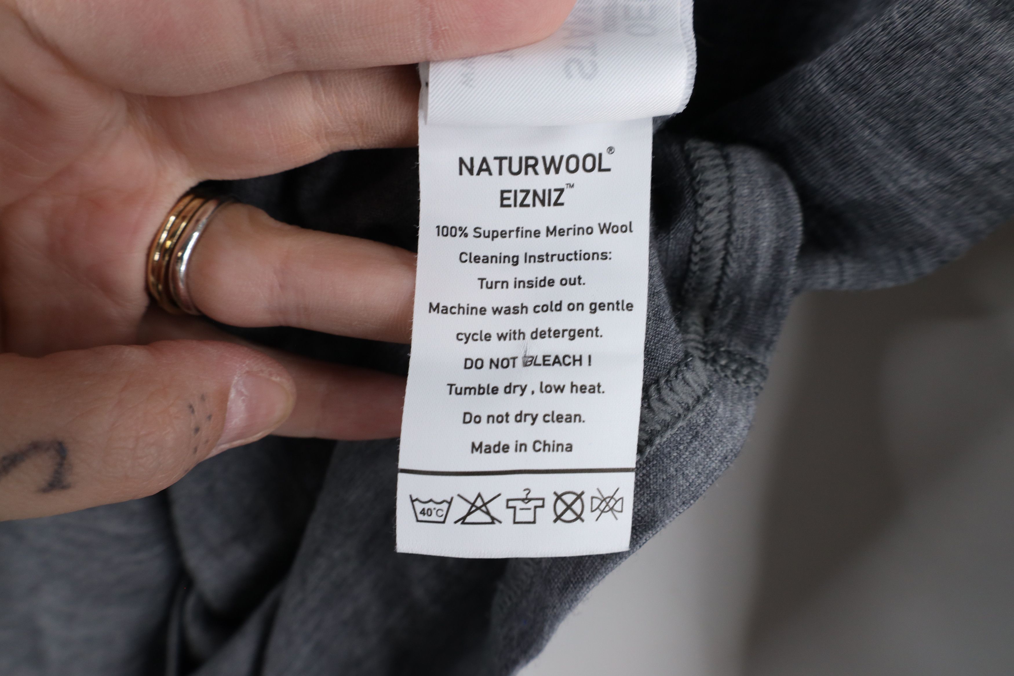 Vintage Naturwool Merino Wool 100 Long Sleeve T-Shirt Baselayer Size M / US 6-8 / IT 42-44 - 7 Thumbnail