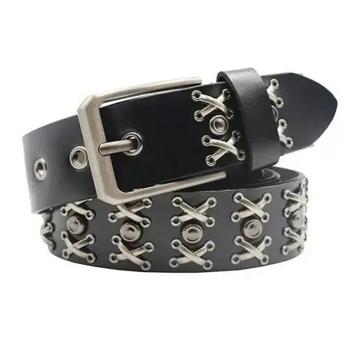 Other Metal Rivet Belt Size ONE SIZE - 1 Thumbnail