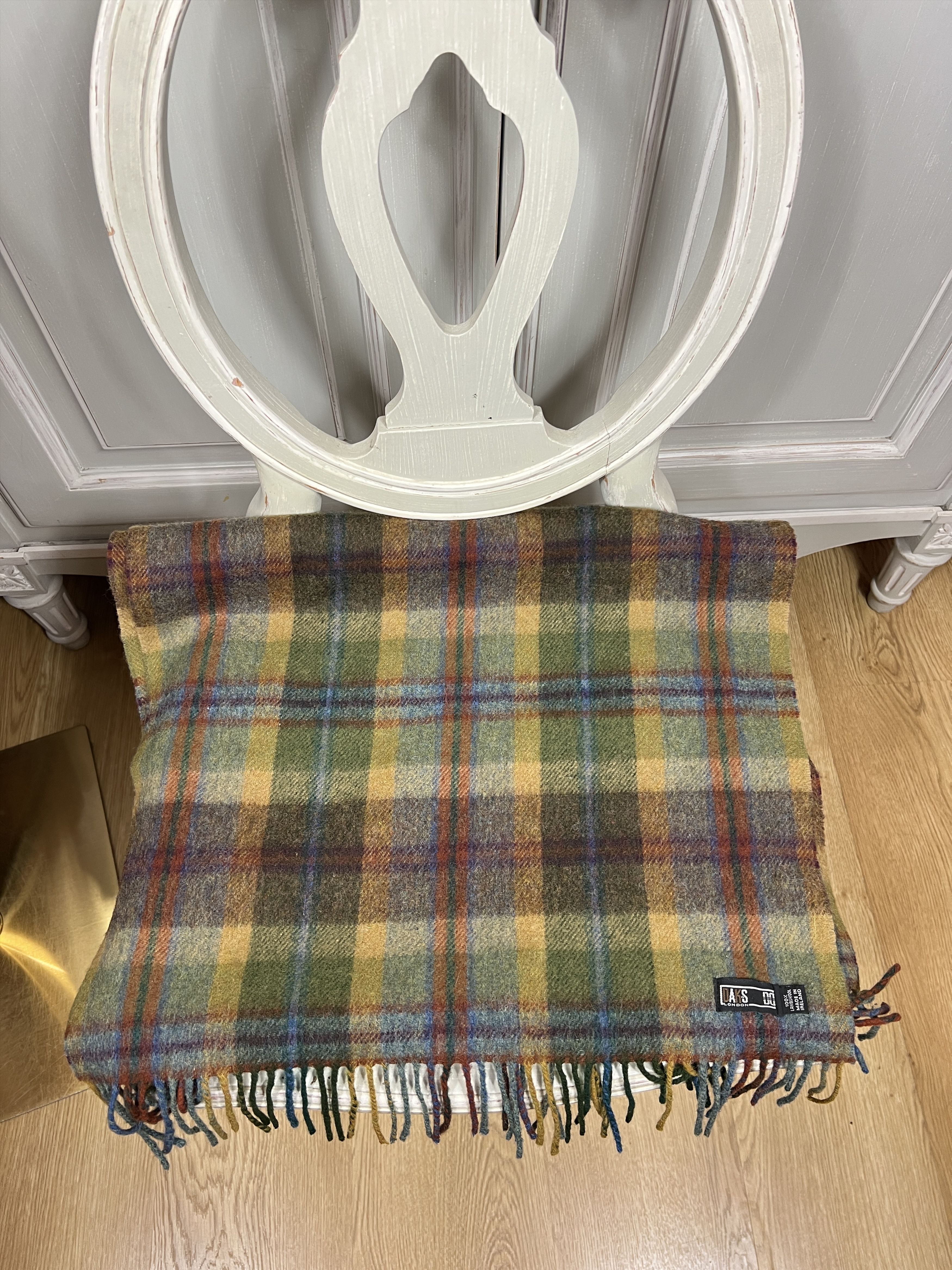 DAKS BIG SCARF CASUAL DAKS NOVACHECK Size ONE SIZE - 4 Thumbnail