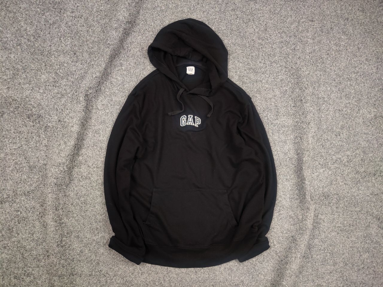 Gap Gap Center Mini logo Black Hoodie Vintage yeezy Style Size US M / EU 48-50 / 2 - 1 Thumbnail