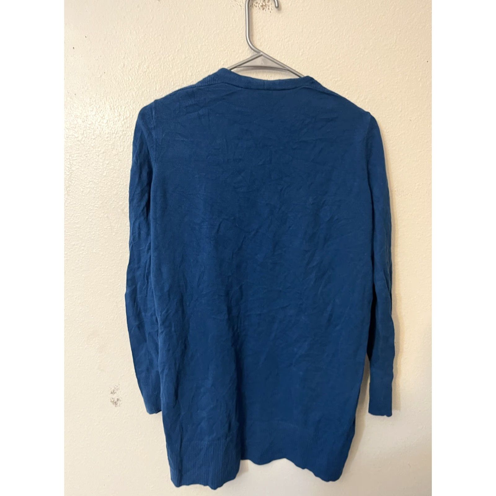 Gap Gap Cardigan Women's Short Sleeve Open Front Knit Blue Solid S Size S / US 4 / IT 40 - 2 Thumbnail