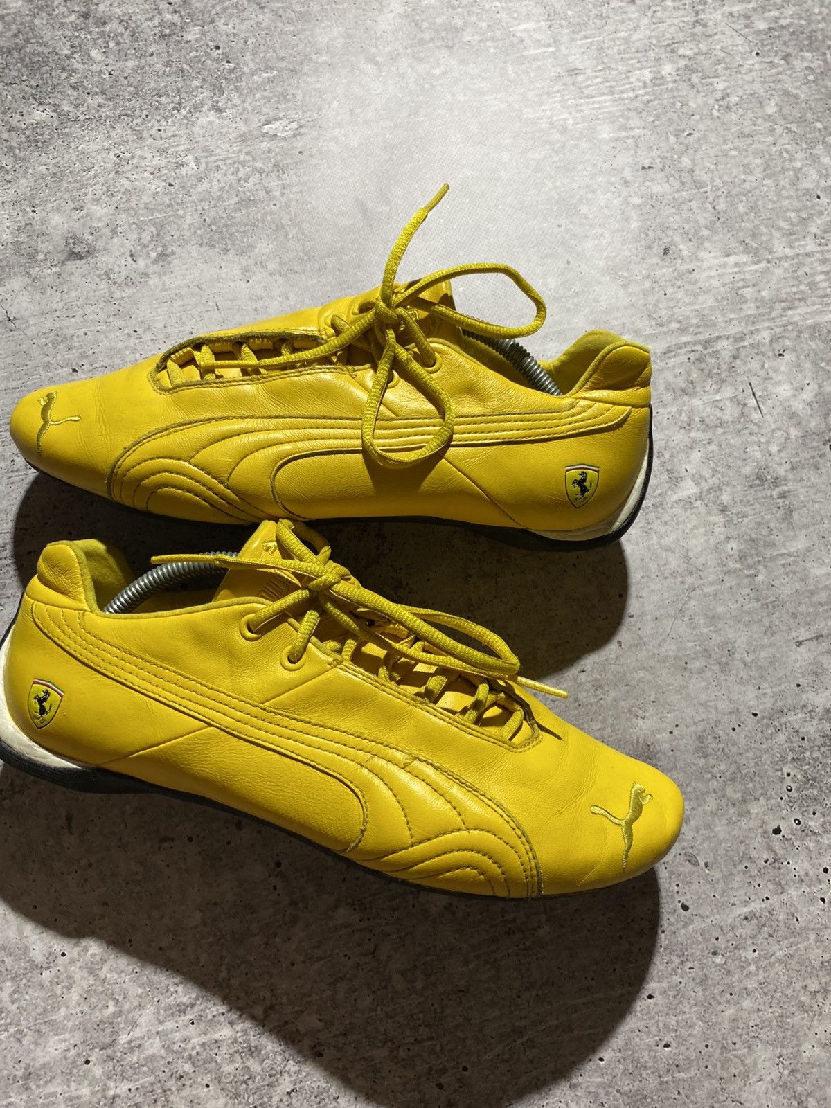 Puma Puma Ferrari Speedcat vintage yellow sneakers Size US 10 / EU 43 - 2 Thumbnail