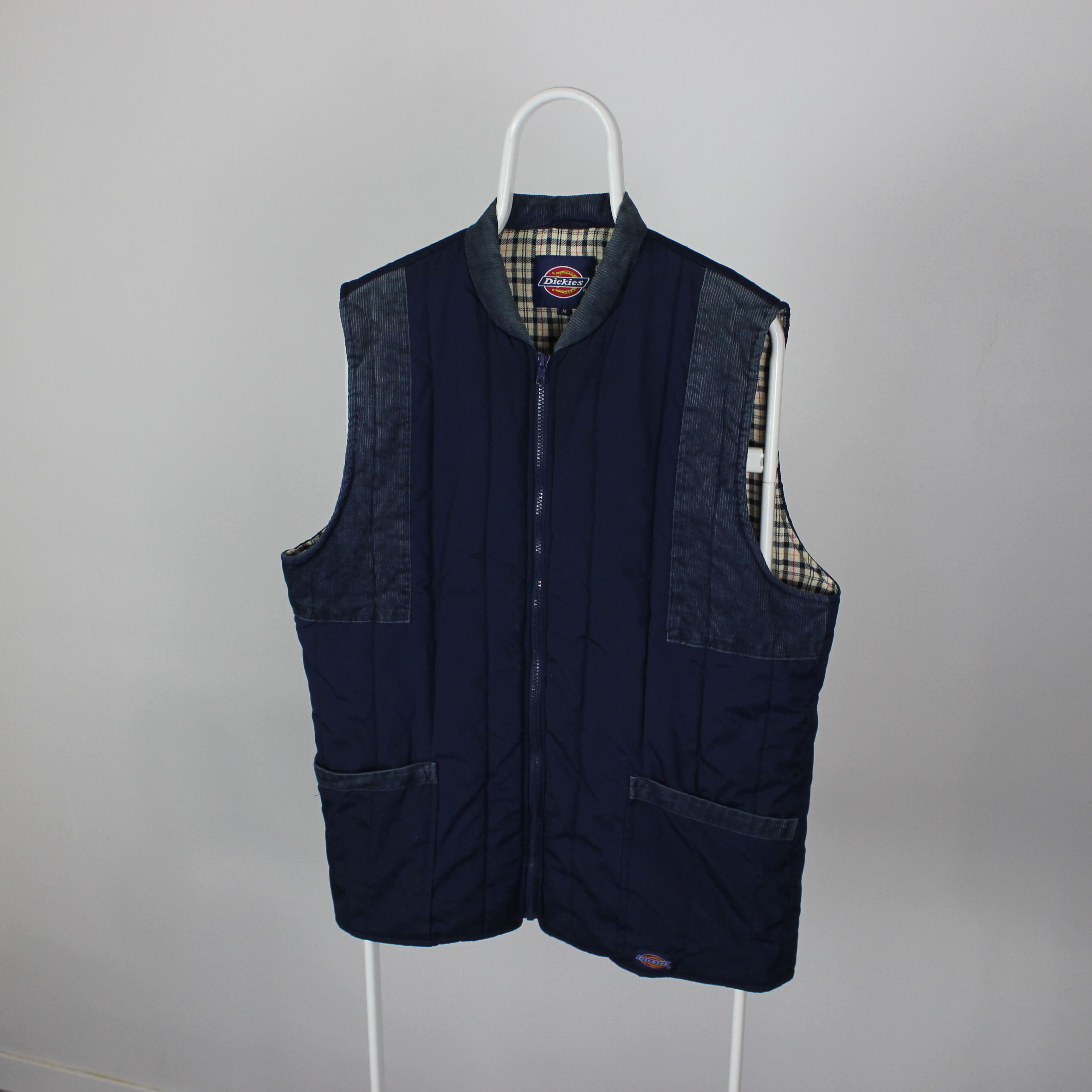 Dickies Dickies vest qualited vintage M blue navy Size US M / EU 48-50 / 2 - 2 Thumbnail