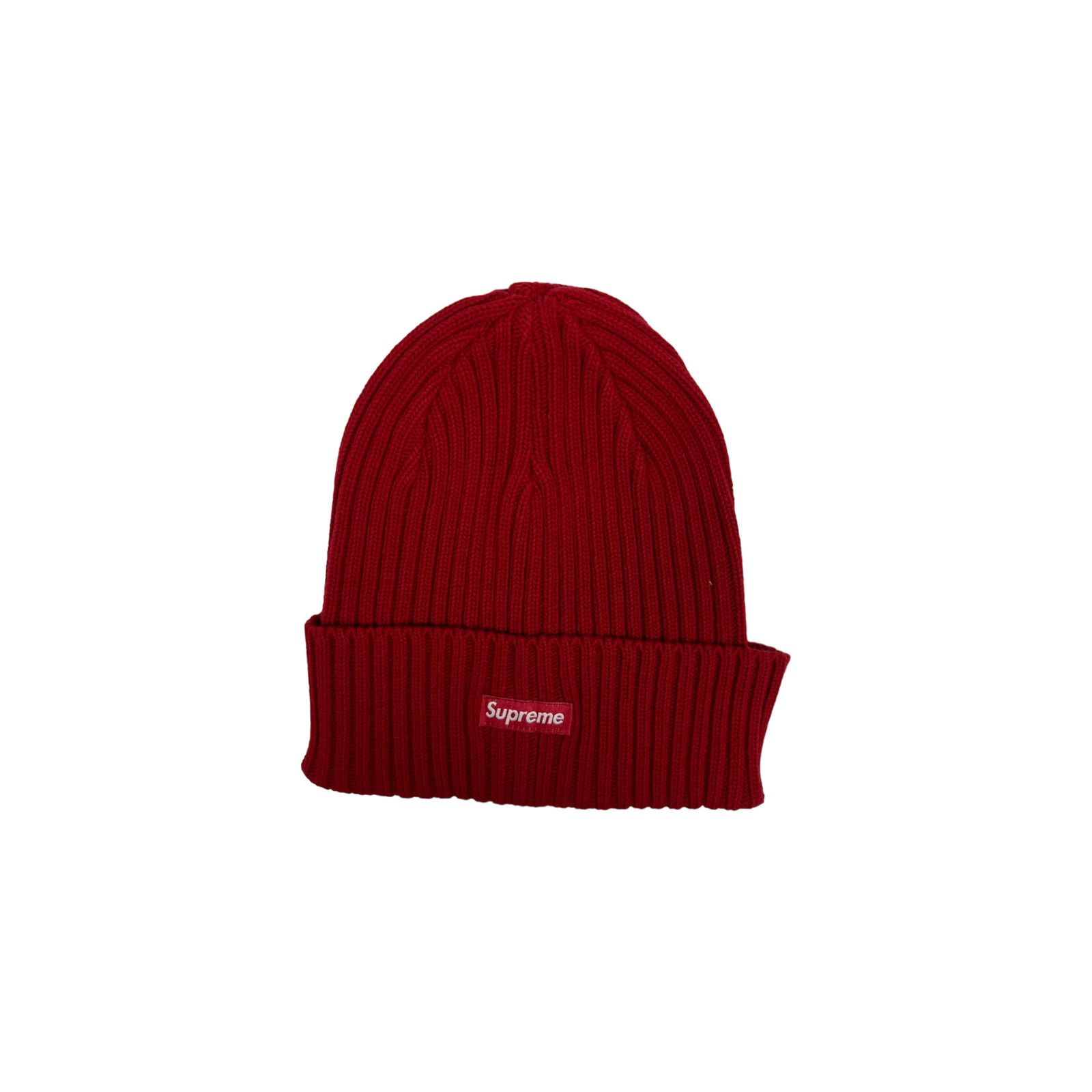 Supreme Supreme Overdyed Beanie Splatter Red (SS24) | Grailed