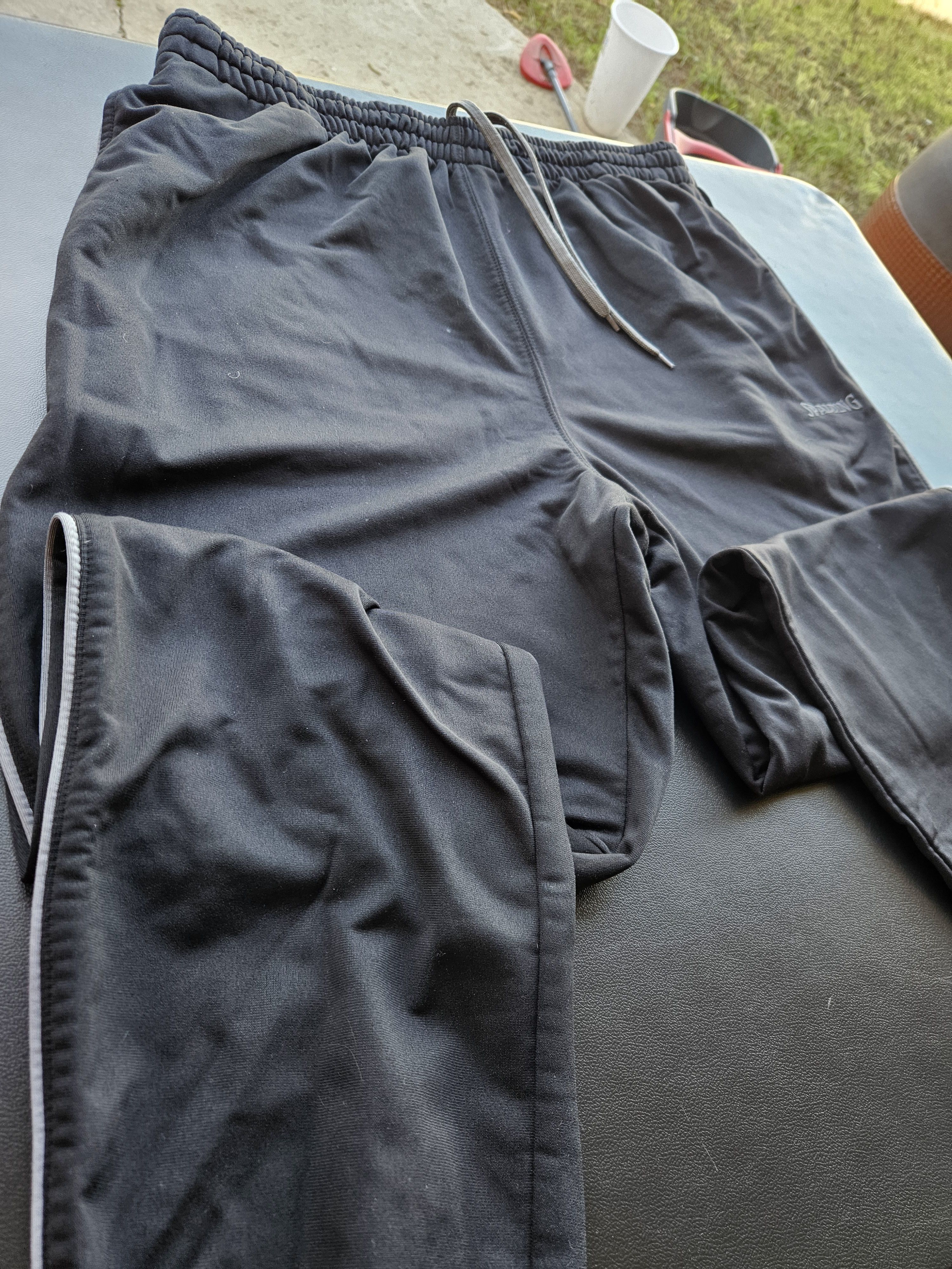 Spalding Spalding Vintage Baggy Basketball Sweatpants Size US 32 / EU 48 - 4 Thumbnail