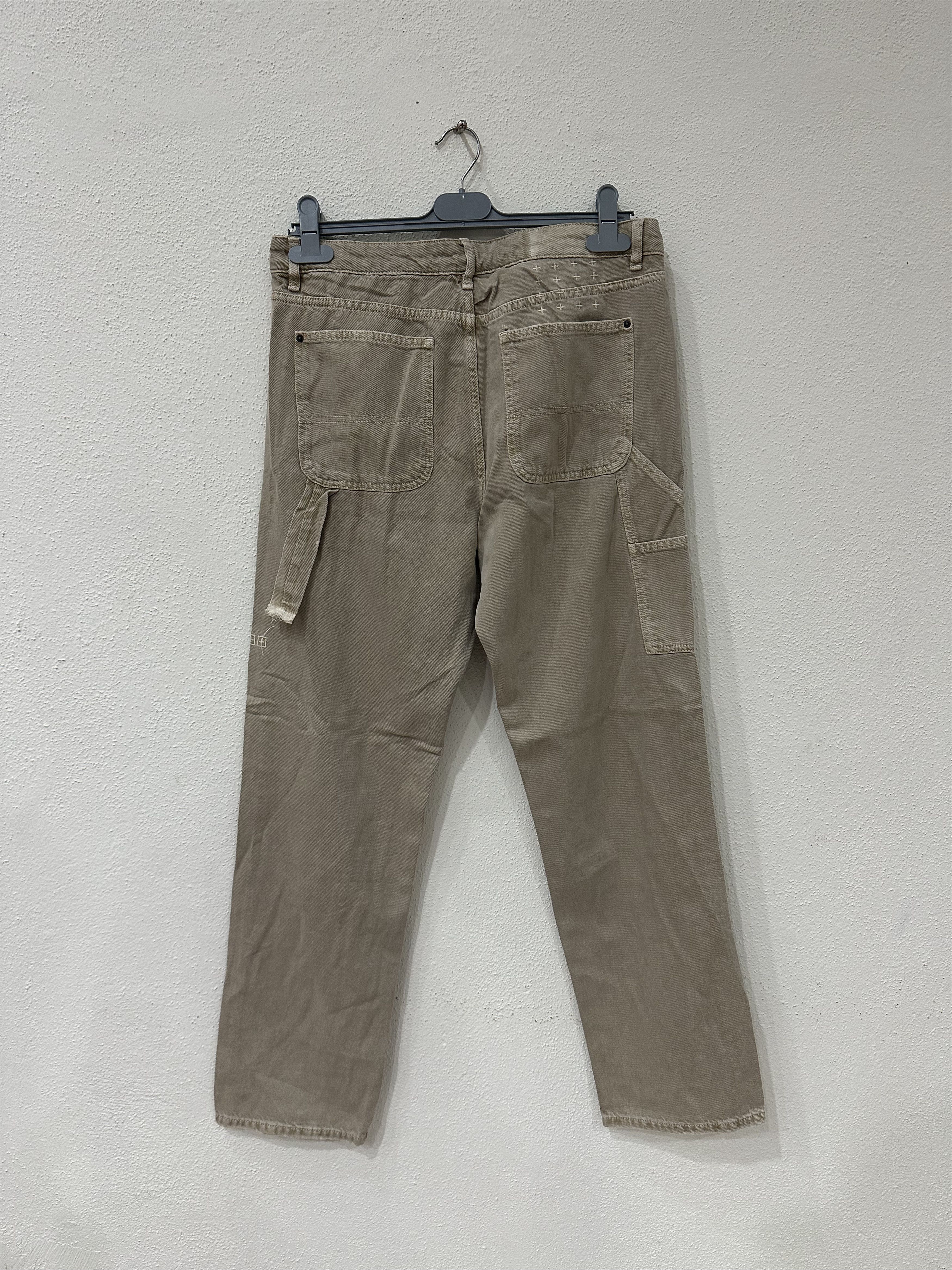 Ksubi Ksubi Operator Double Knee Jeans Brown Size 33 Size US 33 - 2 Thumbnail