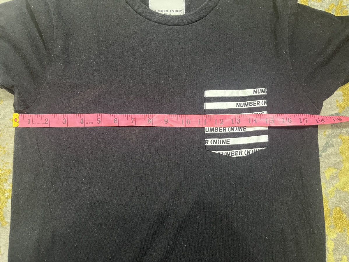 Japanese Brand Number (N)ine Denim Pocket Tshirt Size US S / EU 44-46 / 1 - 6 Thumbnail