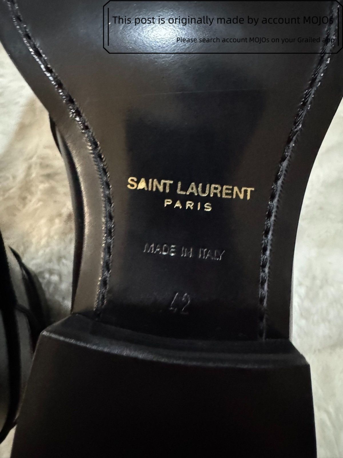 Saint Laurent Paris Sz 42 Saint Laurent Paris Boxer Nero Boots mojos59 Size US 9 / EU 42 - 7 Thumbnail