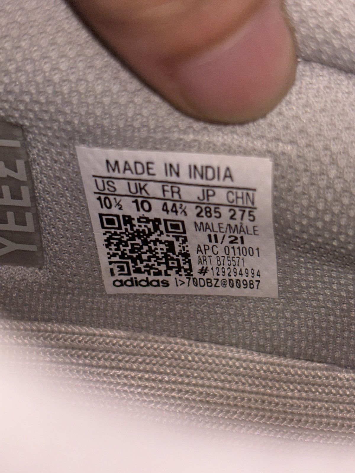 Adidas Adidas YEEZY 700 Waverunner Size US 10.5 / EU 43-44 - 8 Thumbnail