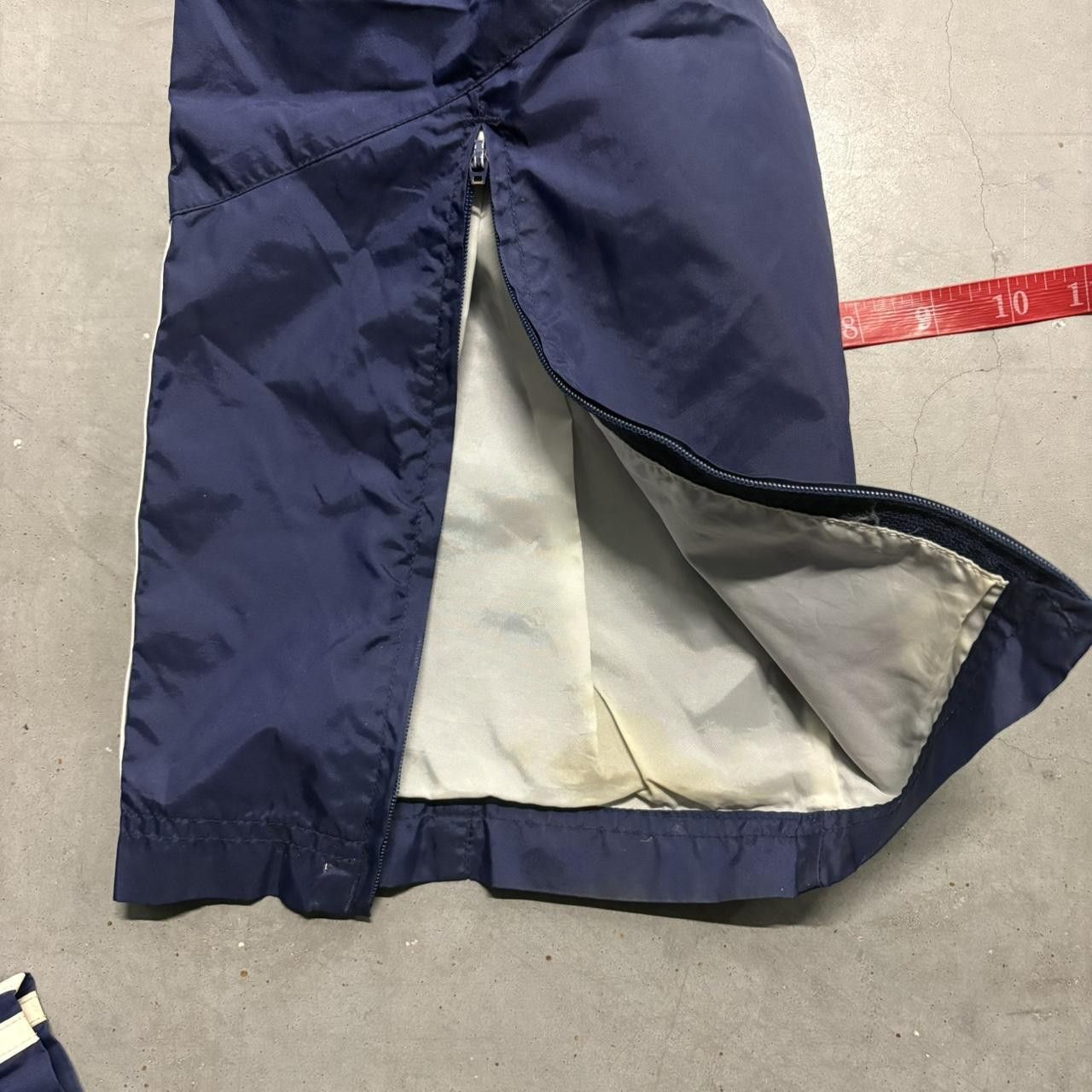 Adidas Crazy Vintage Y2K/2000s Baggy Navy Blue Adidas Trackpants! Size US 34 / EU 50 - 7 Thumbnail