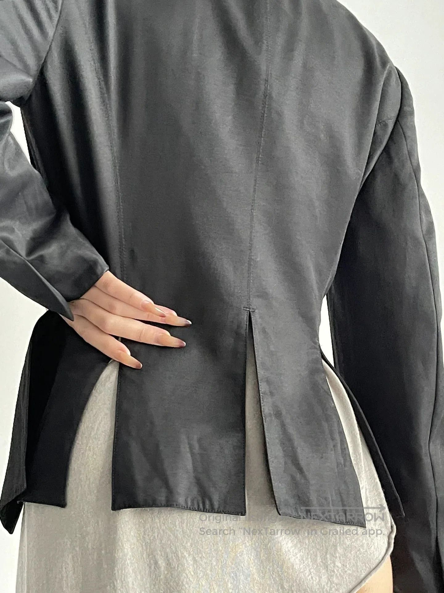 Jean Paul Gaultier Jean Paul Gaultier Split Hem Blazer. Size M / US 6-8 / IT 42-44 - 7 Thumbnail