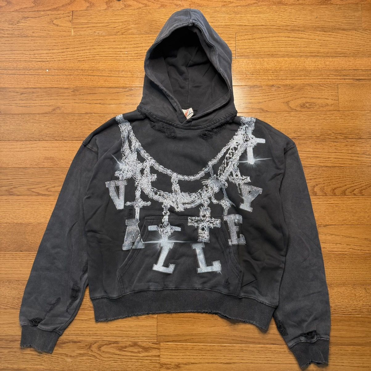 Vale Vale Forever Watchdog Pullover Hoodie Black | Grailed