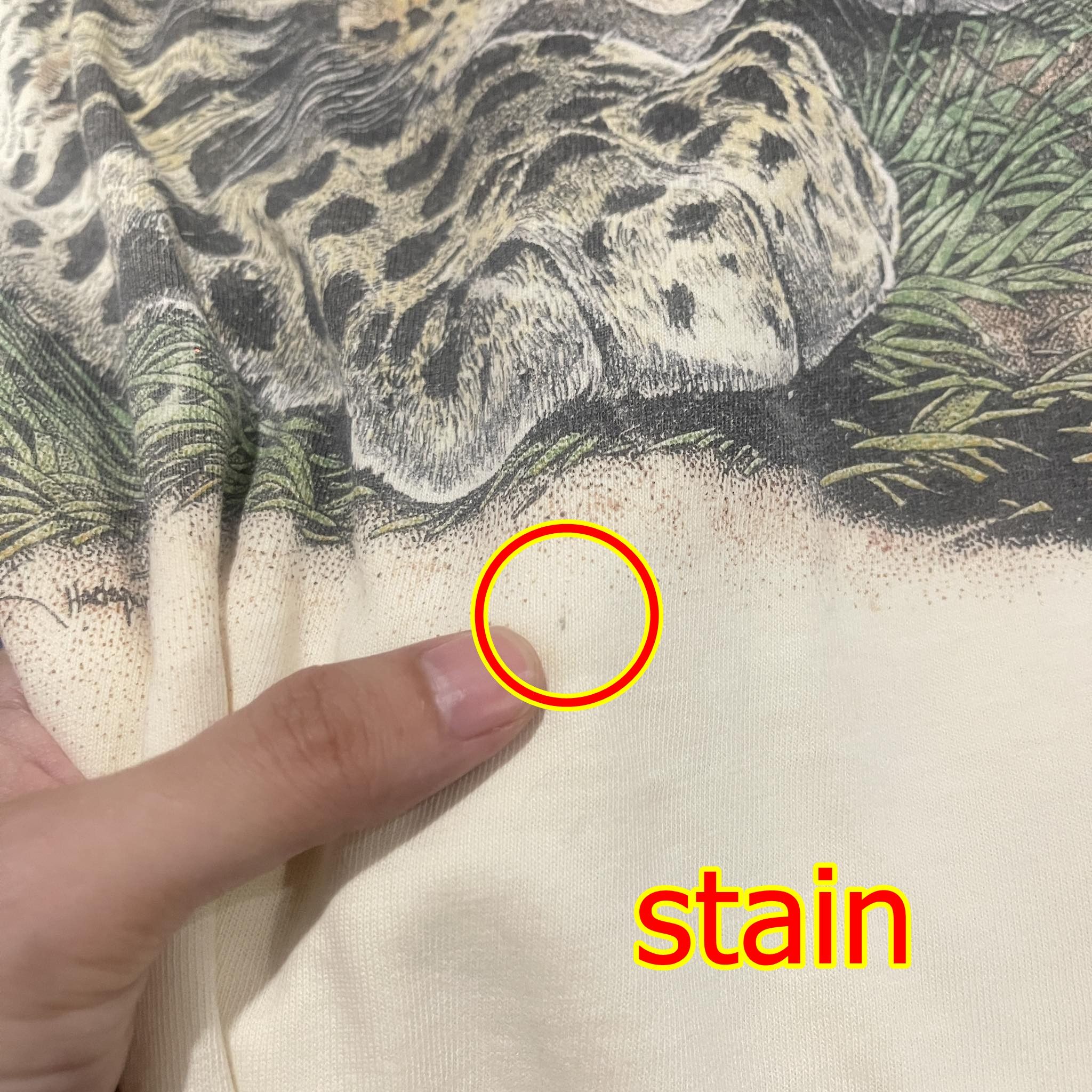 Vintage Vintage 90s Leopard Wildlife T-Shirt Size US M / EU 48-50 / 2 - 10 Thumbnail