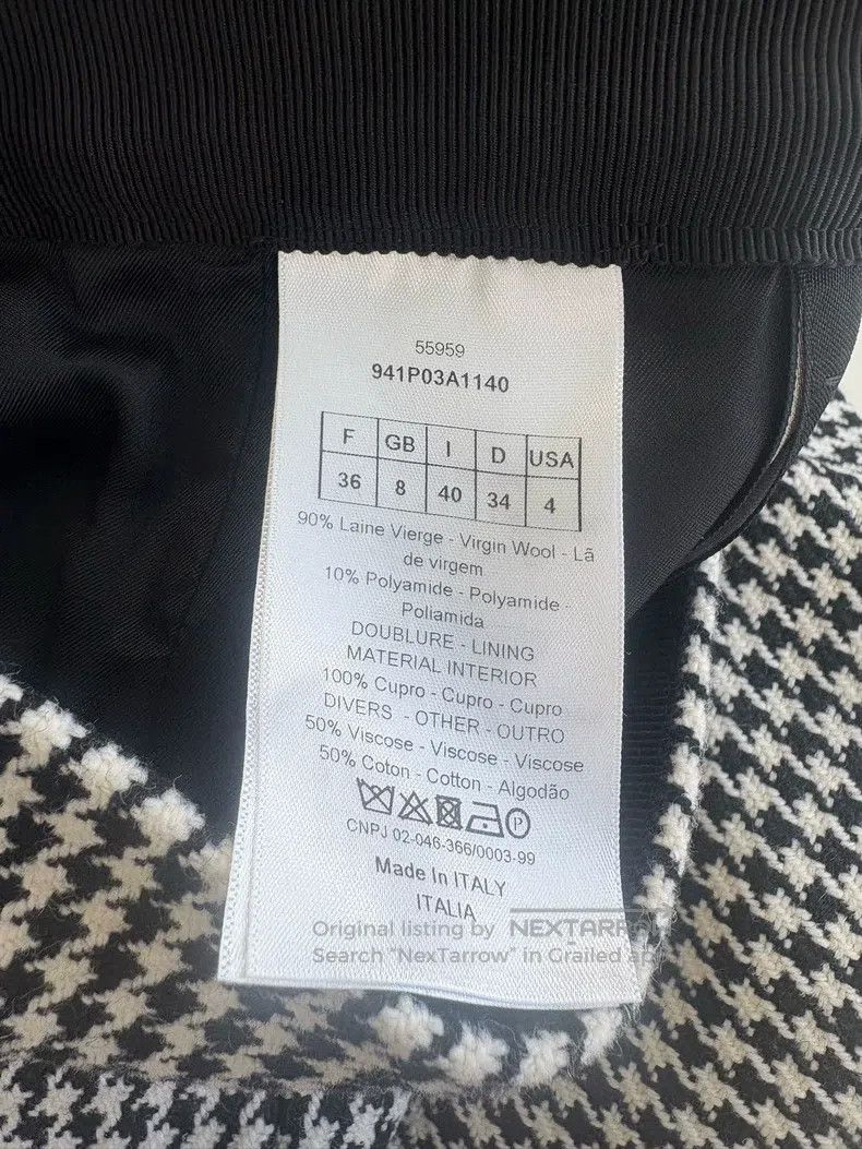 Dior Dior Checked wool shorts Size 24" / US 00 / IT 34 - 4 Thumbnail