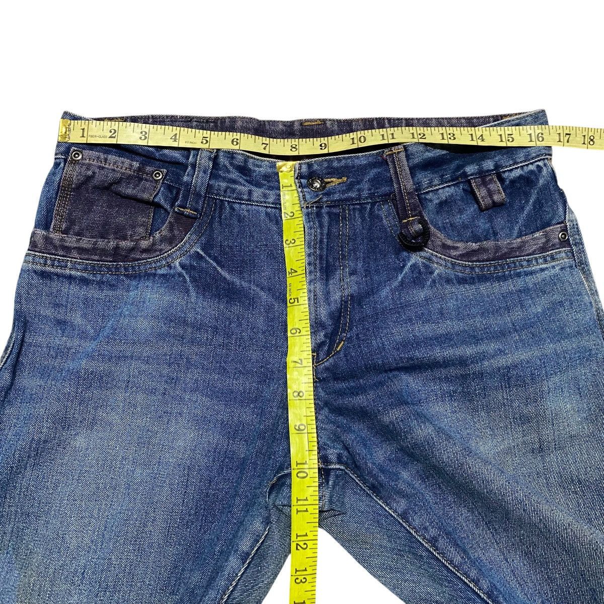 semanticdesign Semantic Design Denim Flare Jeans Distressed Size US 33 - 17 Thumbnail