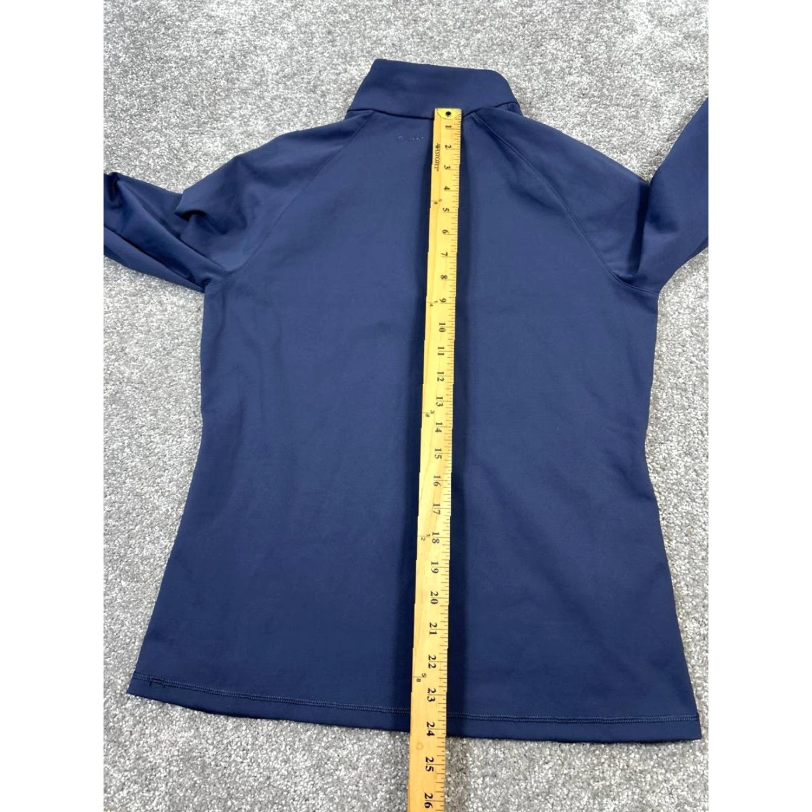 Outdoor Voices Outdoor Voices Womens Large Blue Quarter Zip Sweater Pullover Winter Spring Fall Size L / US 10 / IT 46 - 6 Thumbnail