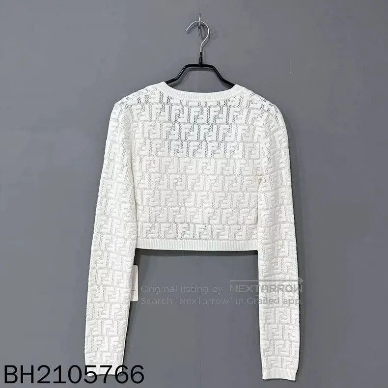 Fendi Fendi Monogram Cardigan Skirt Vest Set. Size US M / EU 48-50 / 2 - 6 Thumbnail