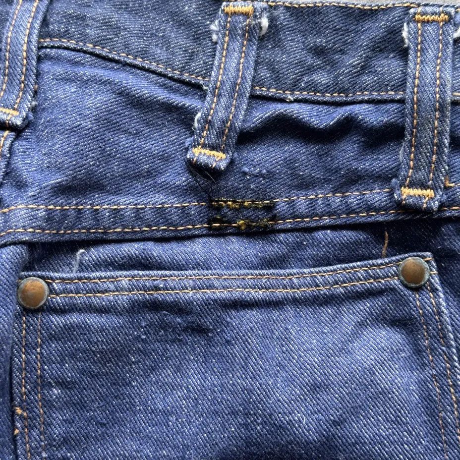 Wrangler Vintage 70s Wrangler Sanforized Denim Jeans Size 26X28 Size US 26 / EU 42 - 8 Thumbnail