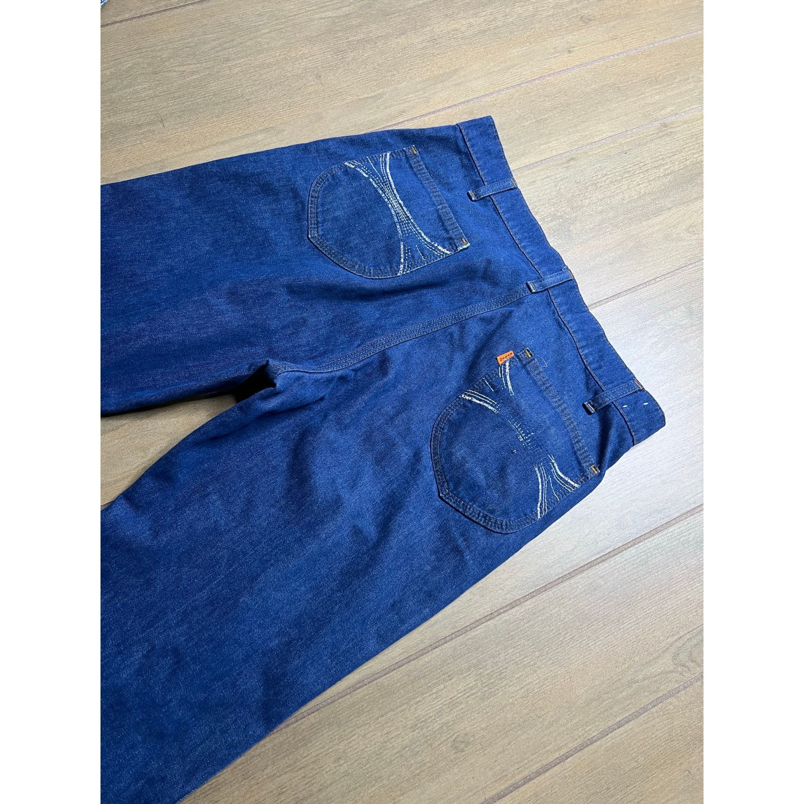 Levi's Vintage Levi’s Orange Tab Bootcut Jeans USA 1970s -80s denim Size US 33 - 11 Thumbnail