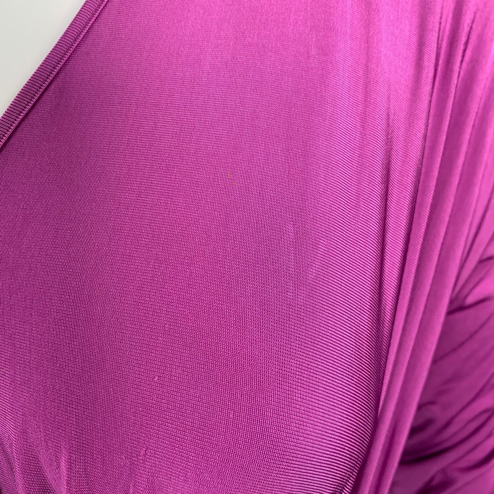 Just Cavalli Size 4 Pink Viscose Blend Ruched 3/4 Sleeves Casual Top Size S / US 4 / IT 40 - 6 Thumbnail