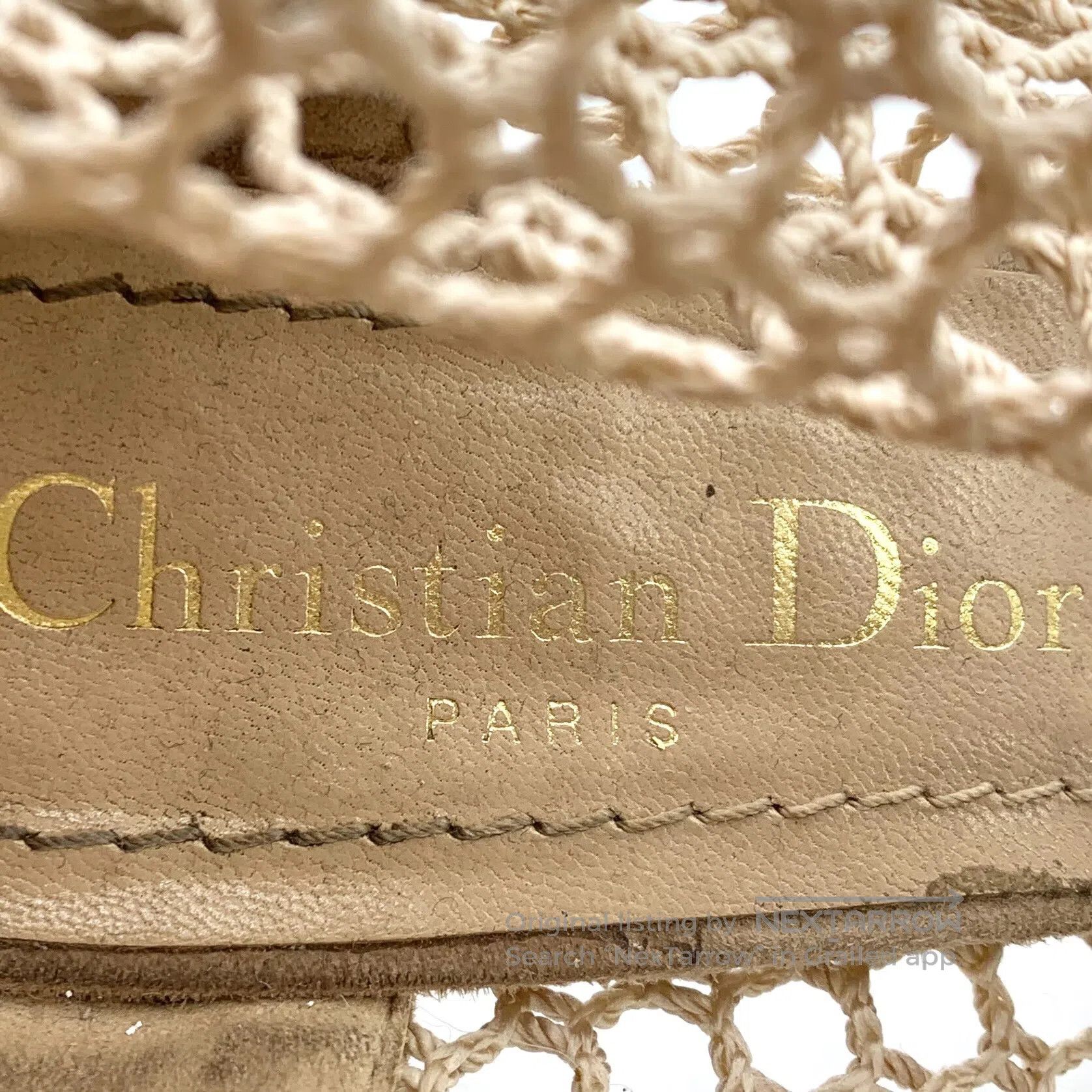 Dior Dior Light brown suede open-toe lace-up casual boots| Size US 5 / IT 35 - 7 Thumbnail