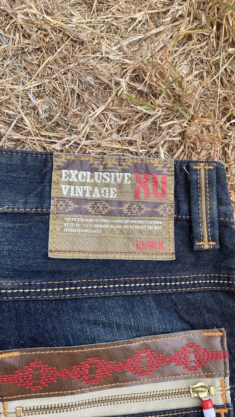 Edwin EDWIN EXCLUSIVE VINTAGE RARE WITH NAVAJO POCKET Size US 34 / EU 50 - 12 Thumbnail