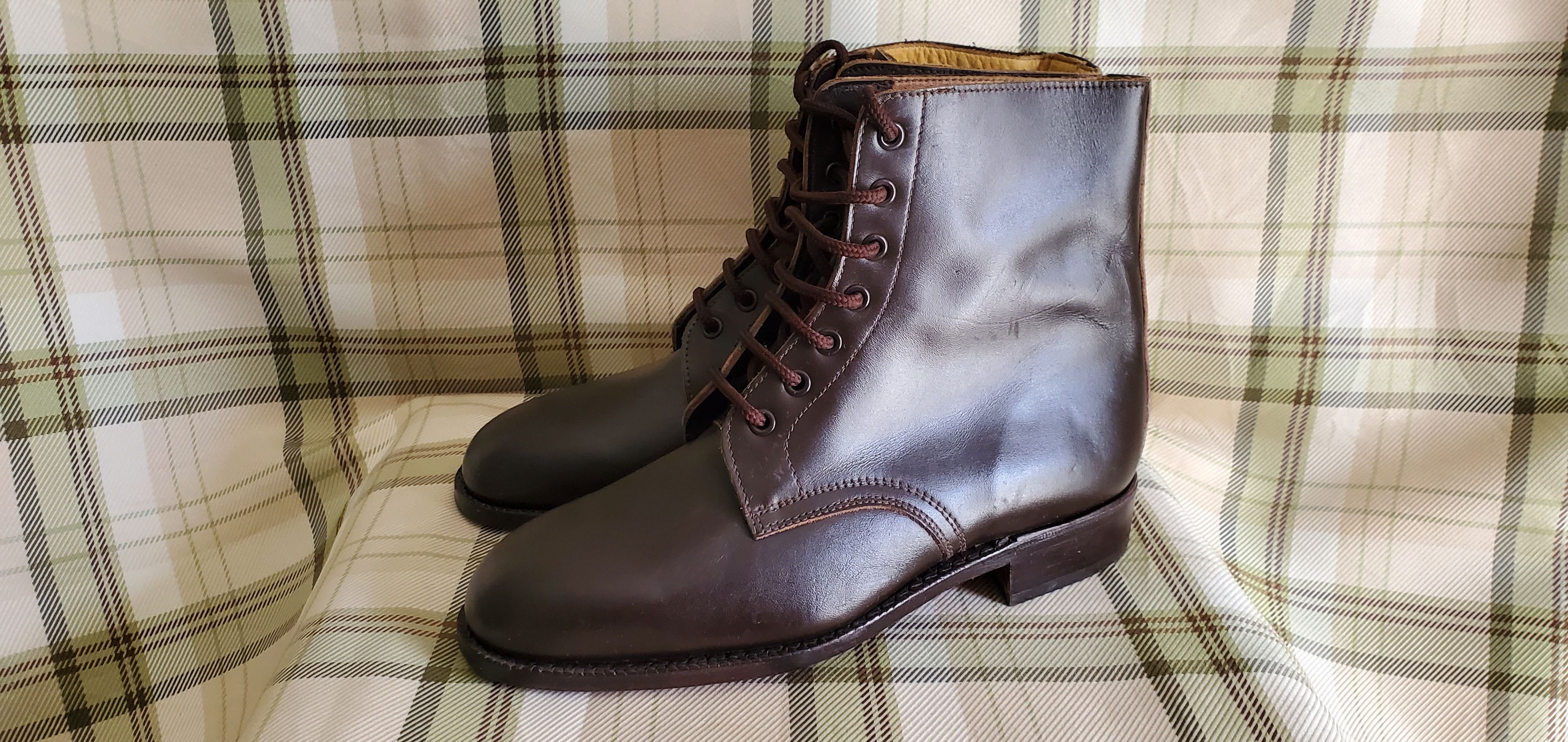Other CAPPELLETTI 1992 Leather Military Ankle Boots Size US 7 / EU 40 - 1 Thumbnail
