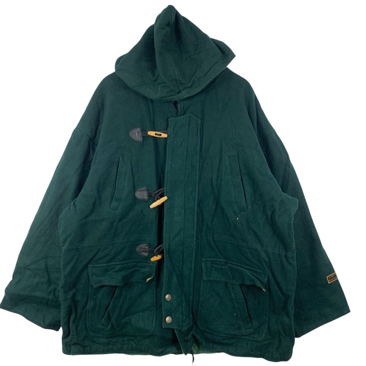Vintage Vintage BOAT WORKS NAVIGATION Collection Duffle Heavy Coat Size US XL / EU 56 / 4 - 4 Thumbnail