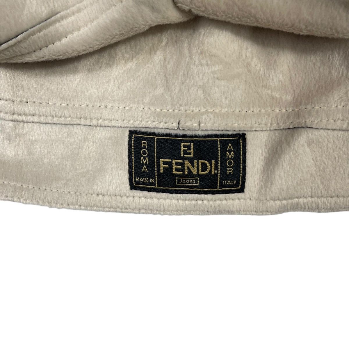 Fendi FENDI Jeans Roma Amor Vintage Wool Zip Jacket Size US M / EU 48-50 / 2 - 3 Thumbnail