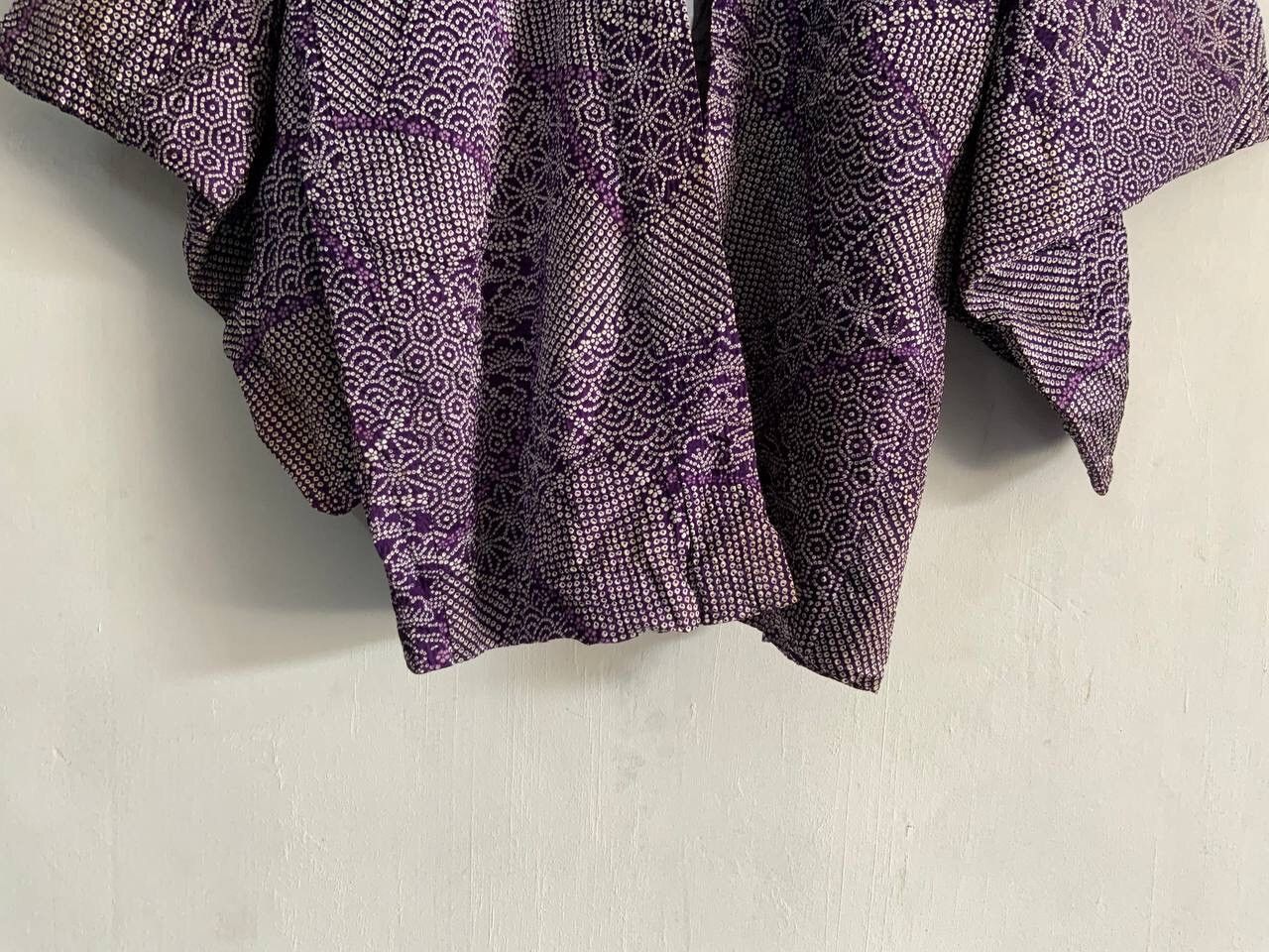 Japanese Brand Vintage Purple Silk Kimono Japan Size US M / EU 48-50 / 2 - 5 Thumbnail