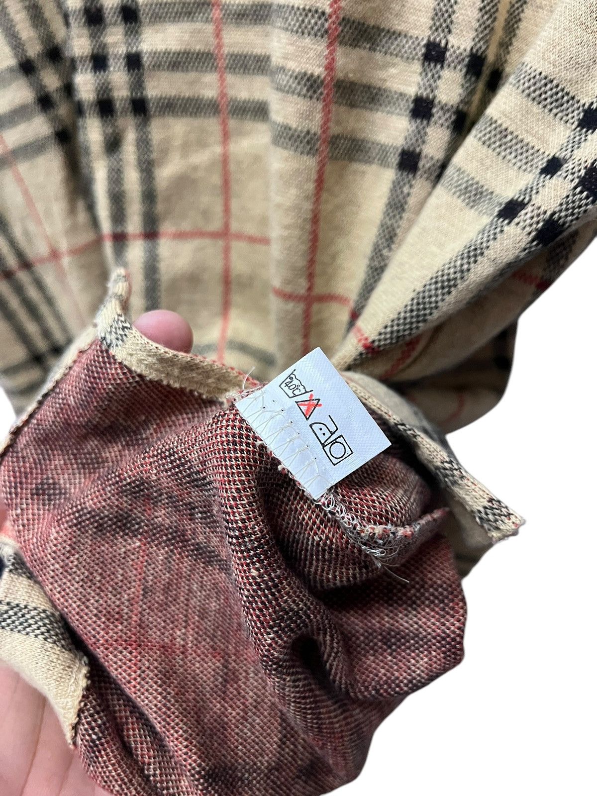 Burberry × Designer × Vintage Vintage BURBERRYS NOVA CHECK Polo Shirt Size US L / EU 52-54 / 3 - 6 Thumbnail