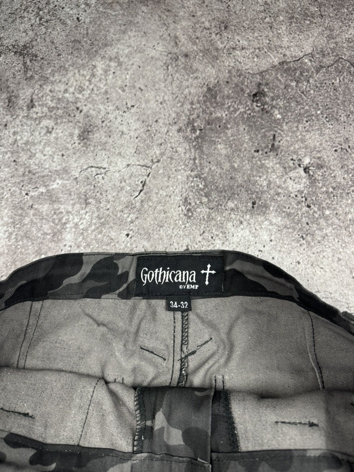 Japanese Brand 🔥VERY RARE GOTHICANA BY EMP AVANT GARDE BONDAGE CARGO PANTS🔥 Size US 34 / EU 50 - 20 Thumbnail