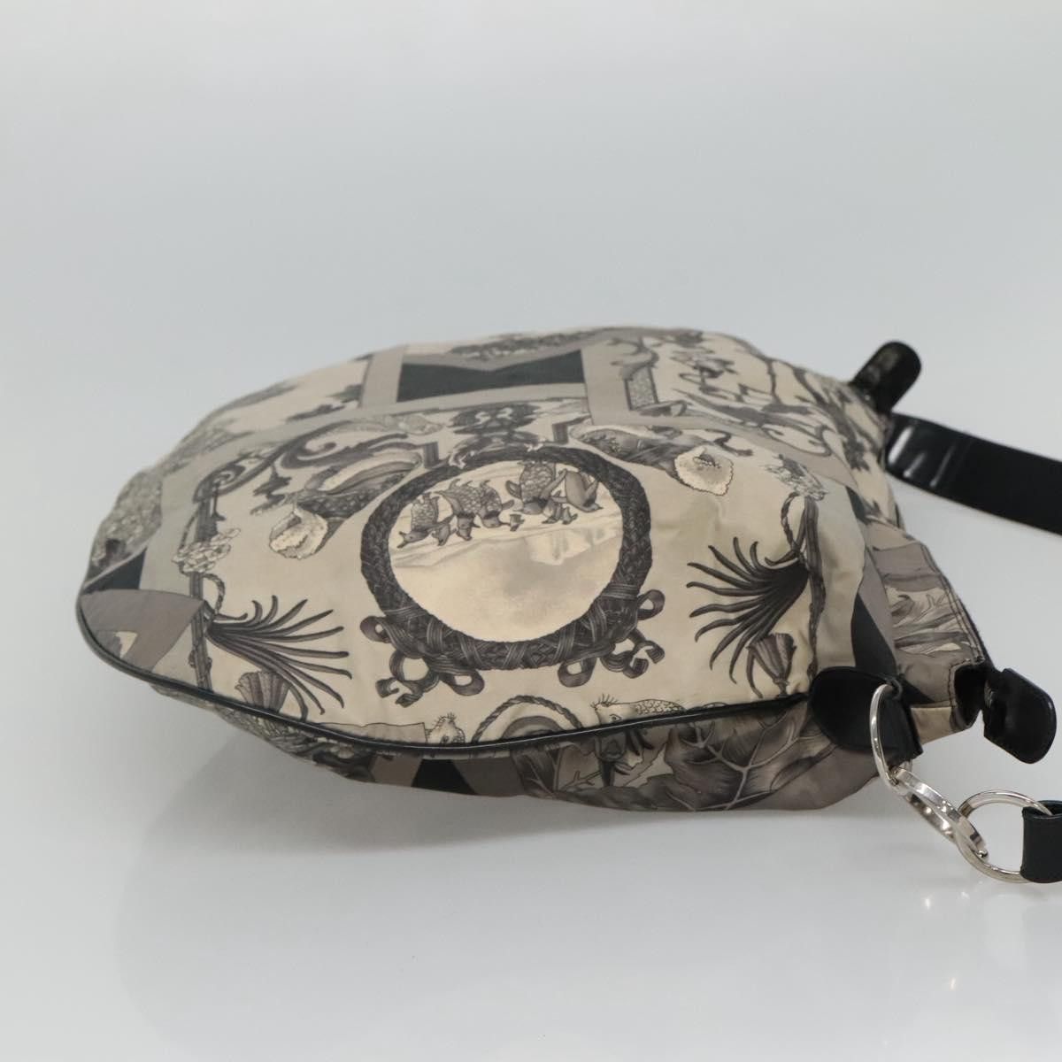 Salvatore Ferragamo Salvatore Ferragamo Shoulder Bag Canvas Gray Black Silver Size ONE SIZE - 5 Thumbnail