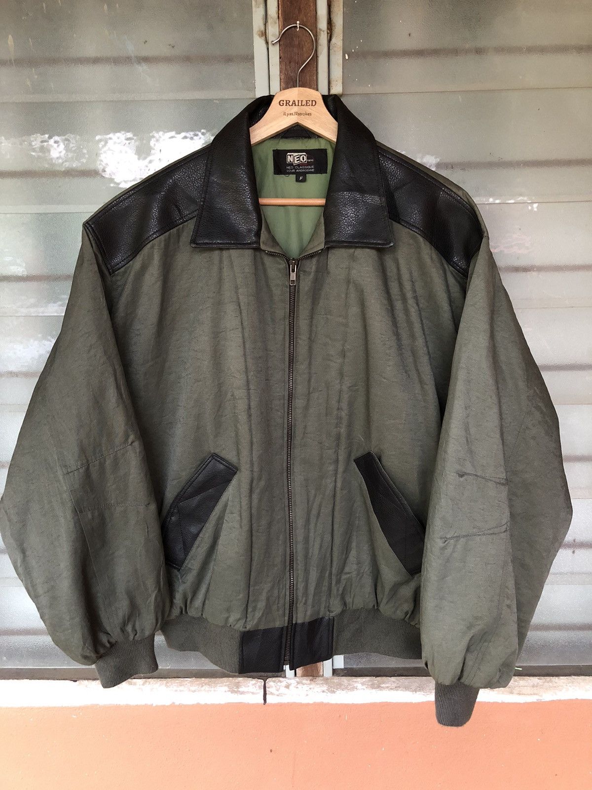 Issey Miyake Vintage Neo Blood Tokyo Bomber Jacket Size US L / EU 52-54 / 3 - 2 Thumbnail