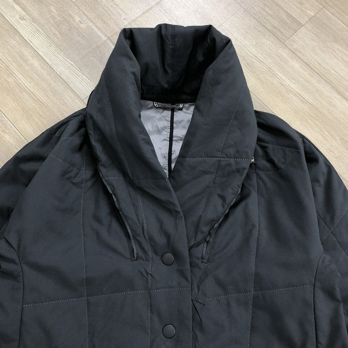 Issey Miyake Vintage Pleats Please Issey Miyake Quilted Polyester Jacket Size US L / EU 52-54 / 3 - 8 Thumbnail