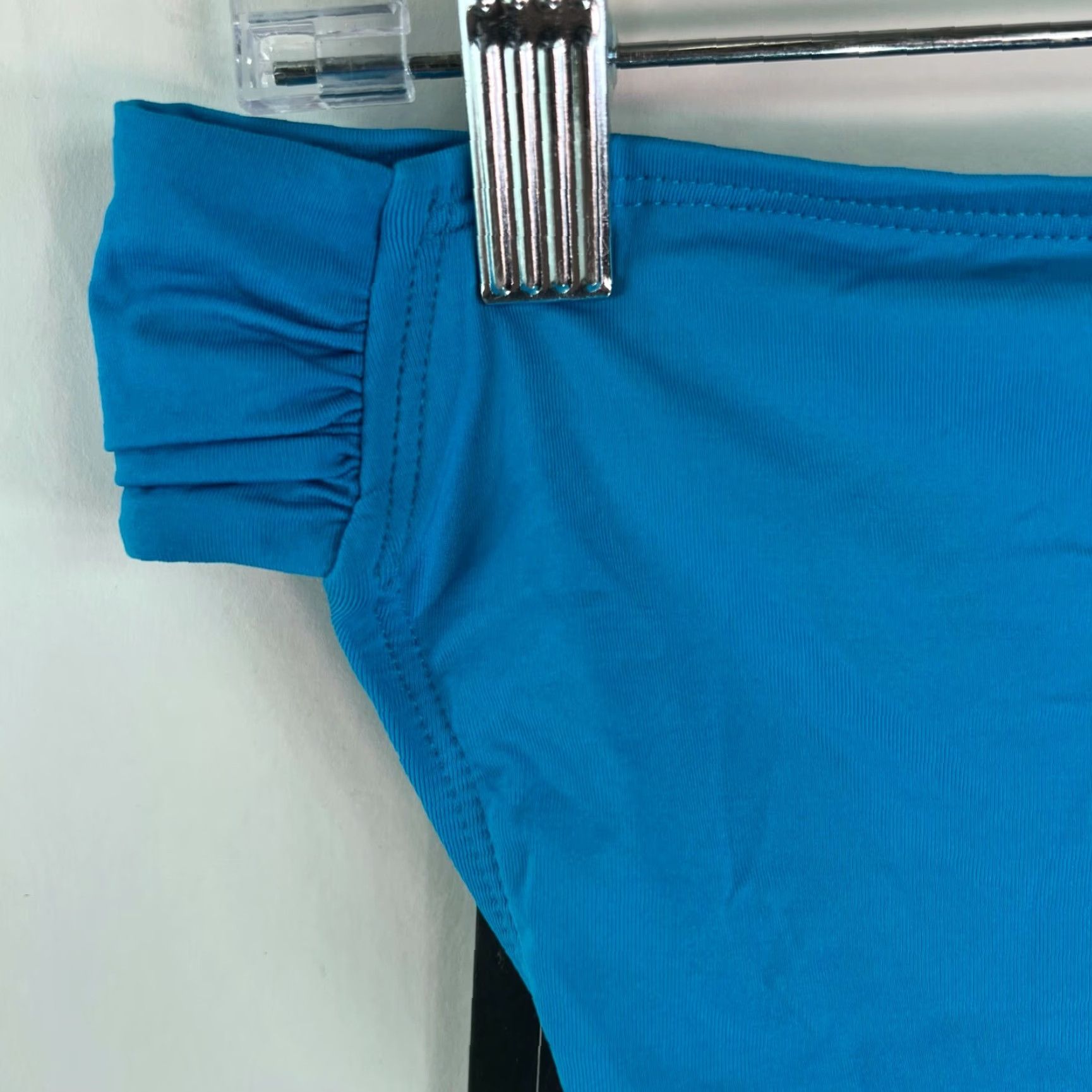 Apt. 9 Apt. 9 Women's Blue Bikini Bottom Size 10 | Solid Pull-On Swimwear | Comfortable Fit | Beach Size 32" / US 10 / IT 46 - 4 Thumbnail