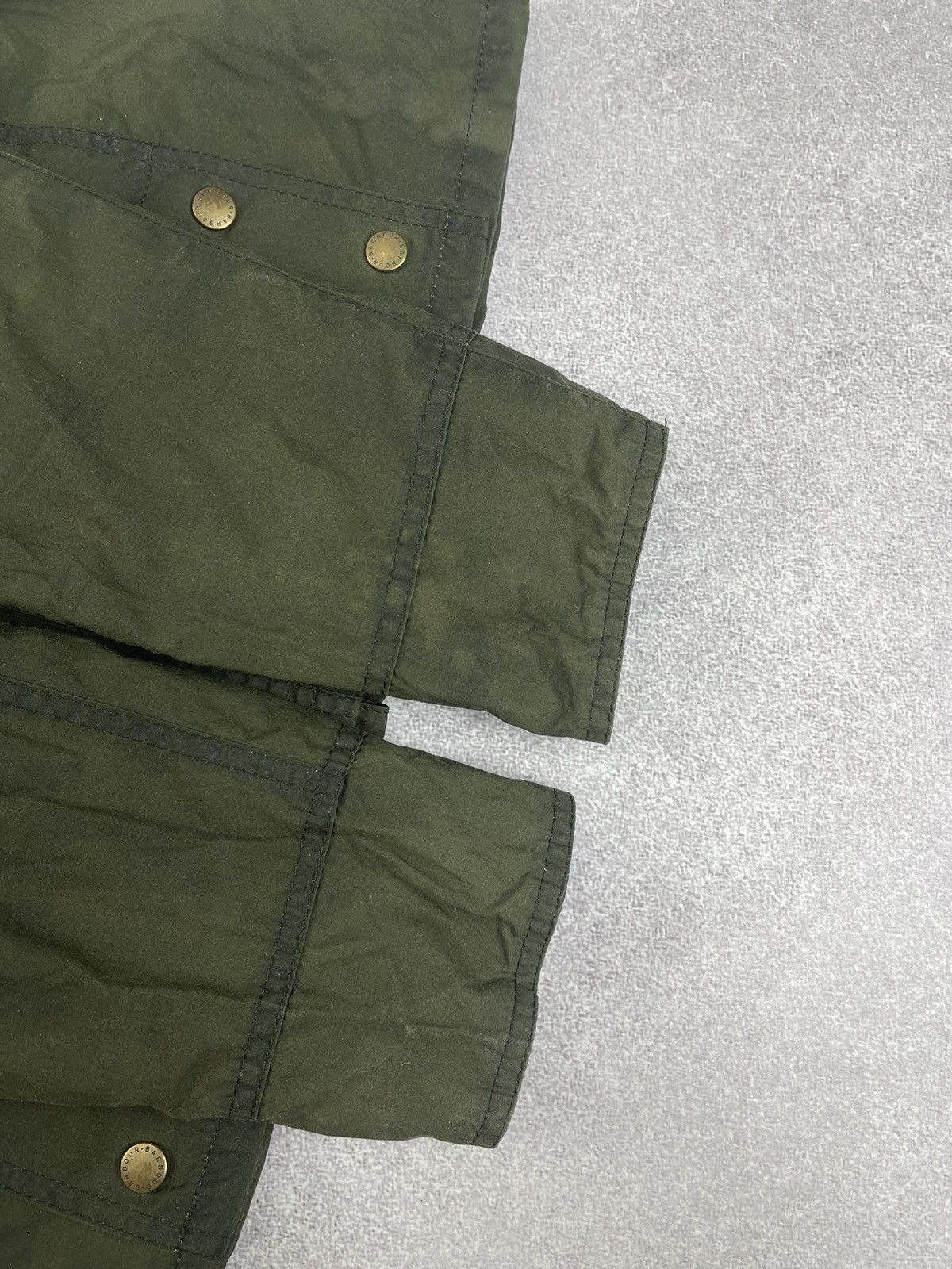Barbour × Vintage × Wax London Barbour Flyweight Beadnell Wax Parka Jacket Size 10 Size M / US 6-8 / IT 42-44 - 19 Thumbnail