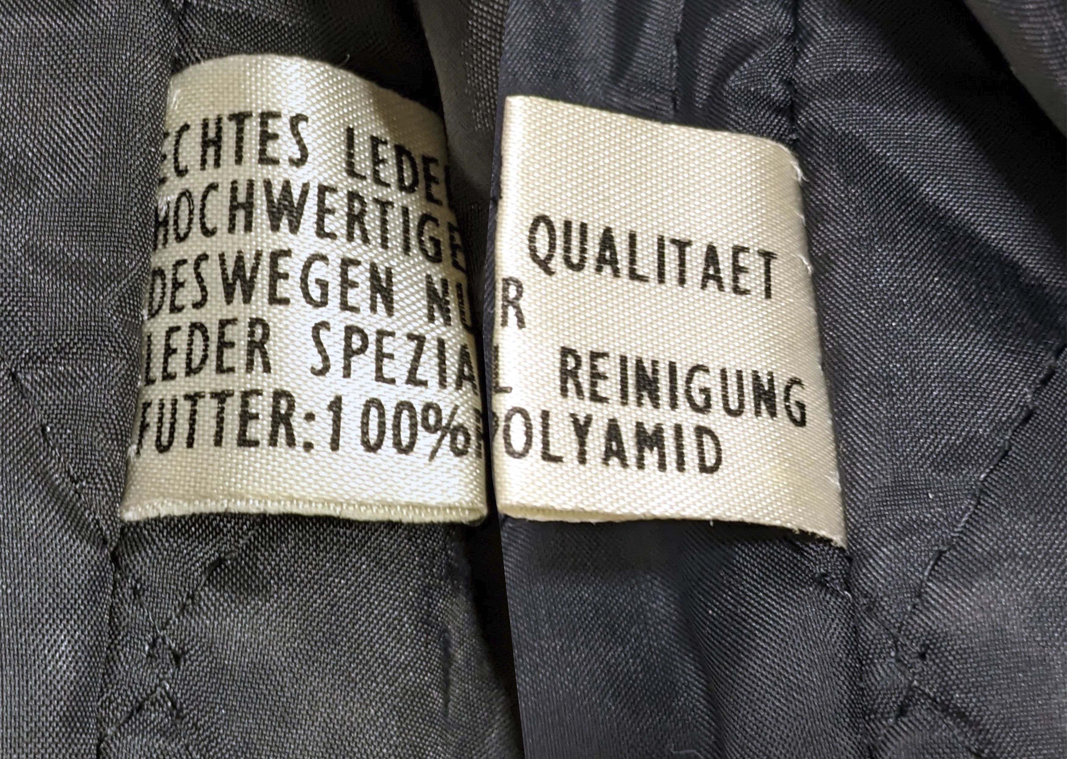 Vintage Vintage 80s Scandinavian Black Leather Biker Jacket Size US XL / EU 56 / 4 - 11 Thumbnail