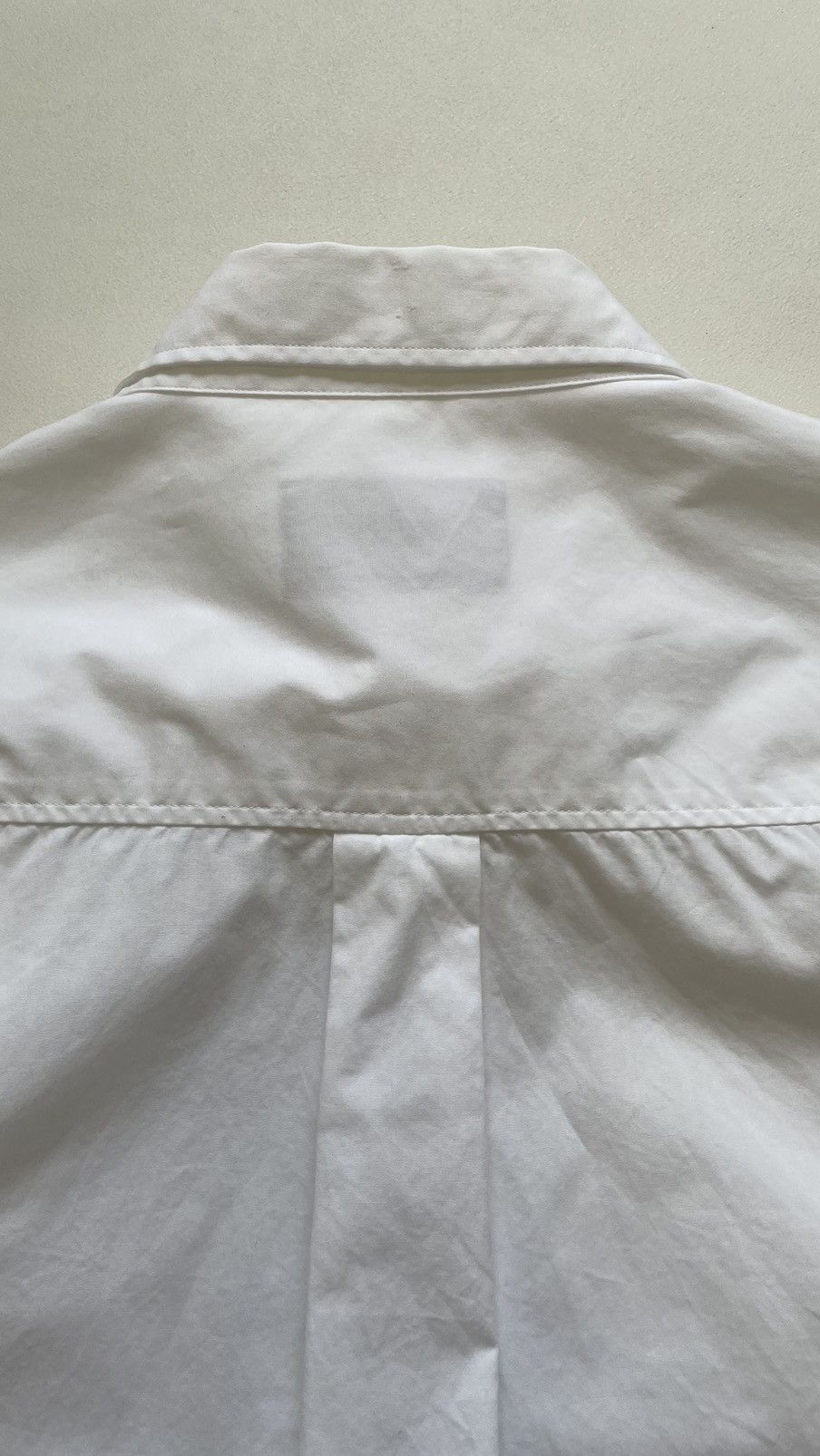 Simone Rocha White Cotton ‘3D Rosette Rose’ Shirt Size US L / EU 52-54 / 3 - 15 Thumbnail