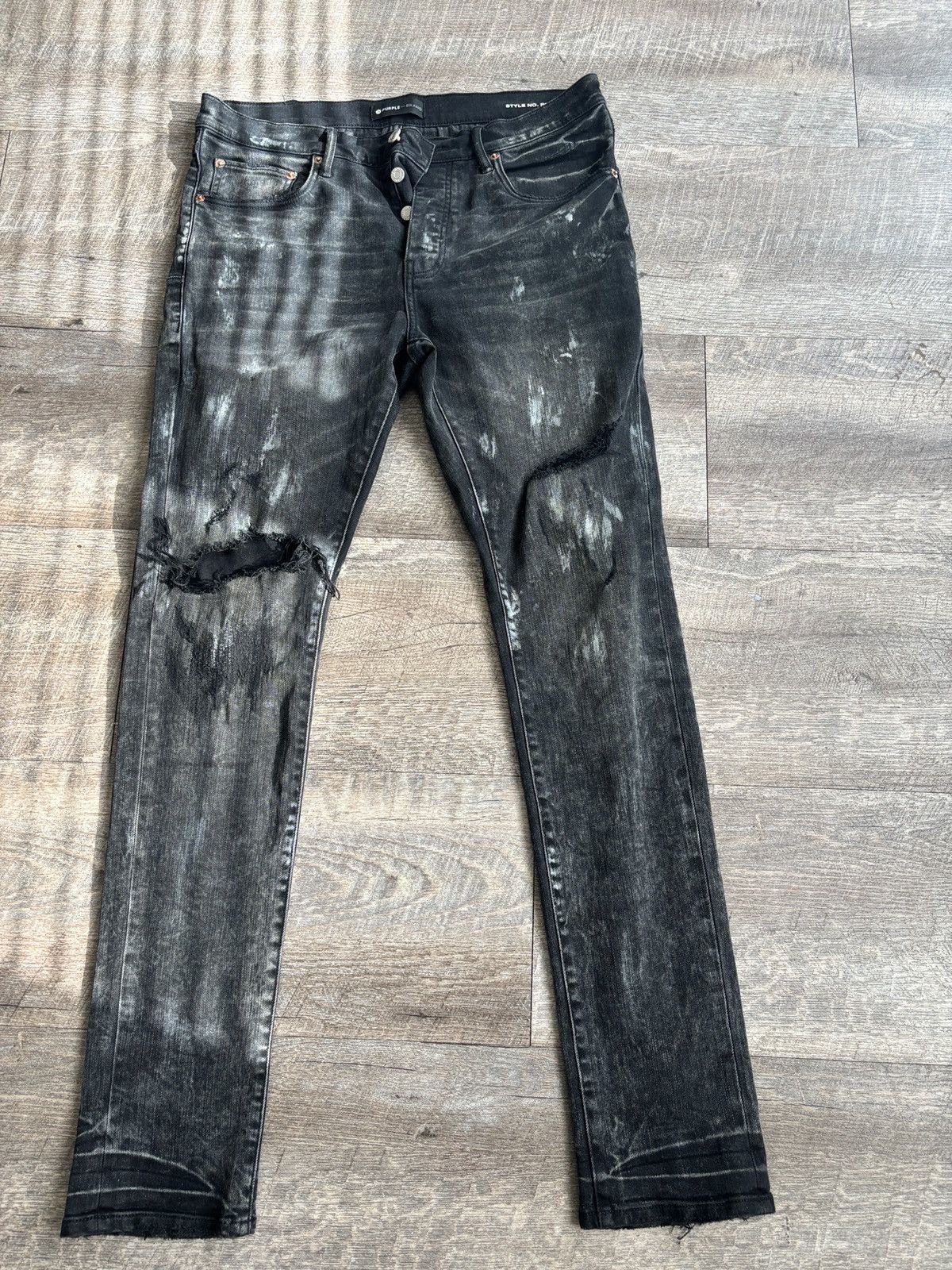 Purple Brand B/W Purple Jeans No. P001 Size US 32 / EU 48 - 1 Thumbnail